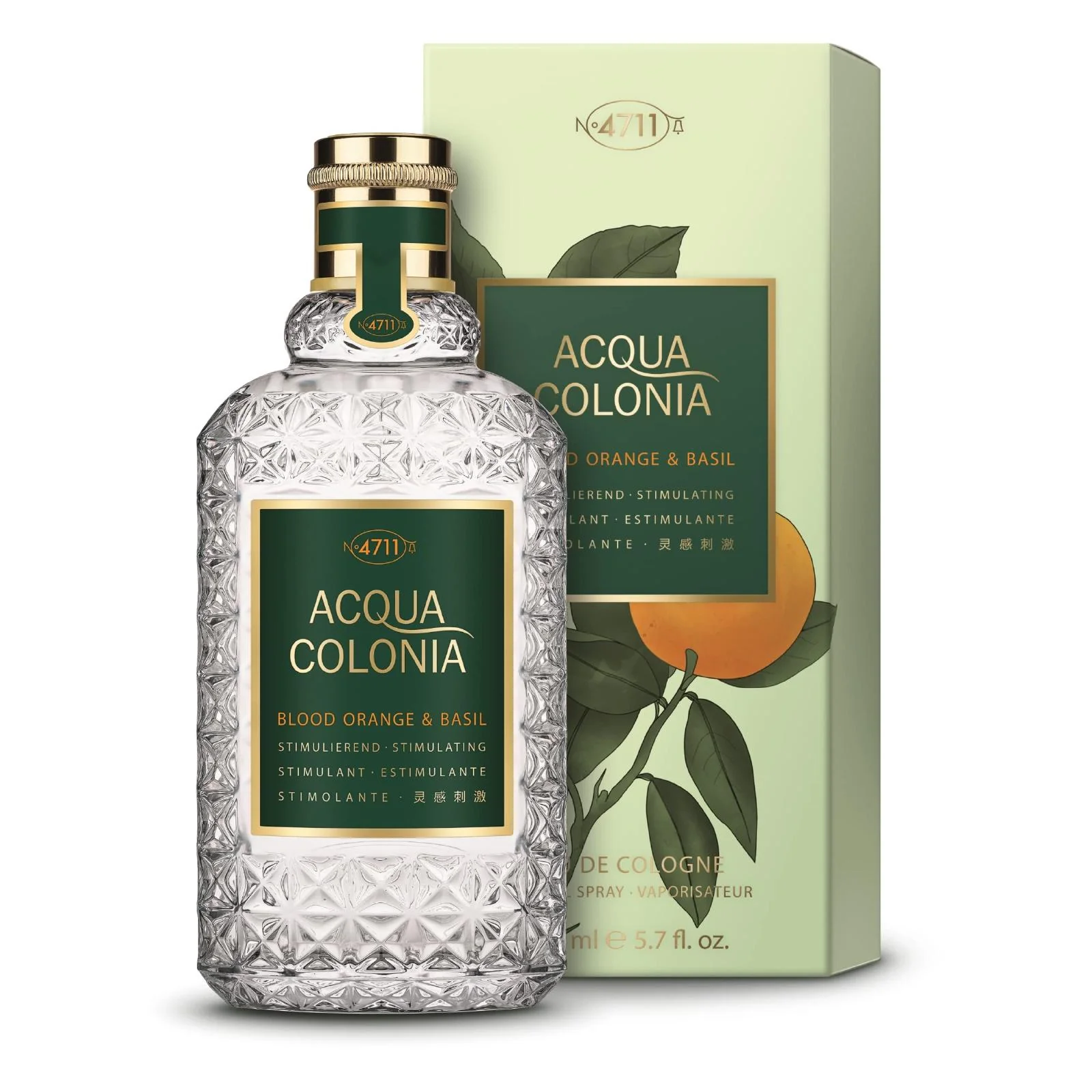 4711 Acqua Colonia Blood Orange & Basil Eau de Cologne for Everyone - Image 2