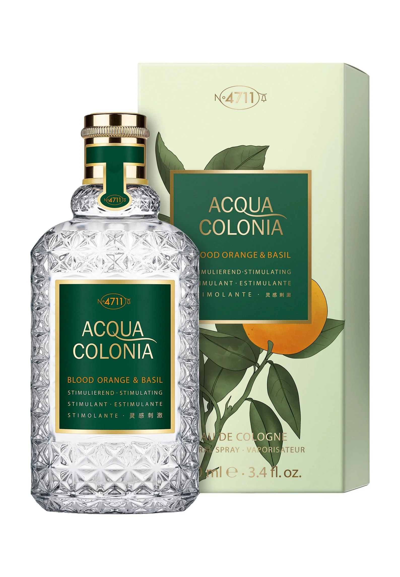 4711 Acqua Colonia Blood Orange & Basil Eau de Cologne for Everyone - Image 6