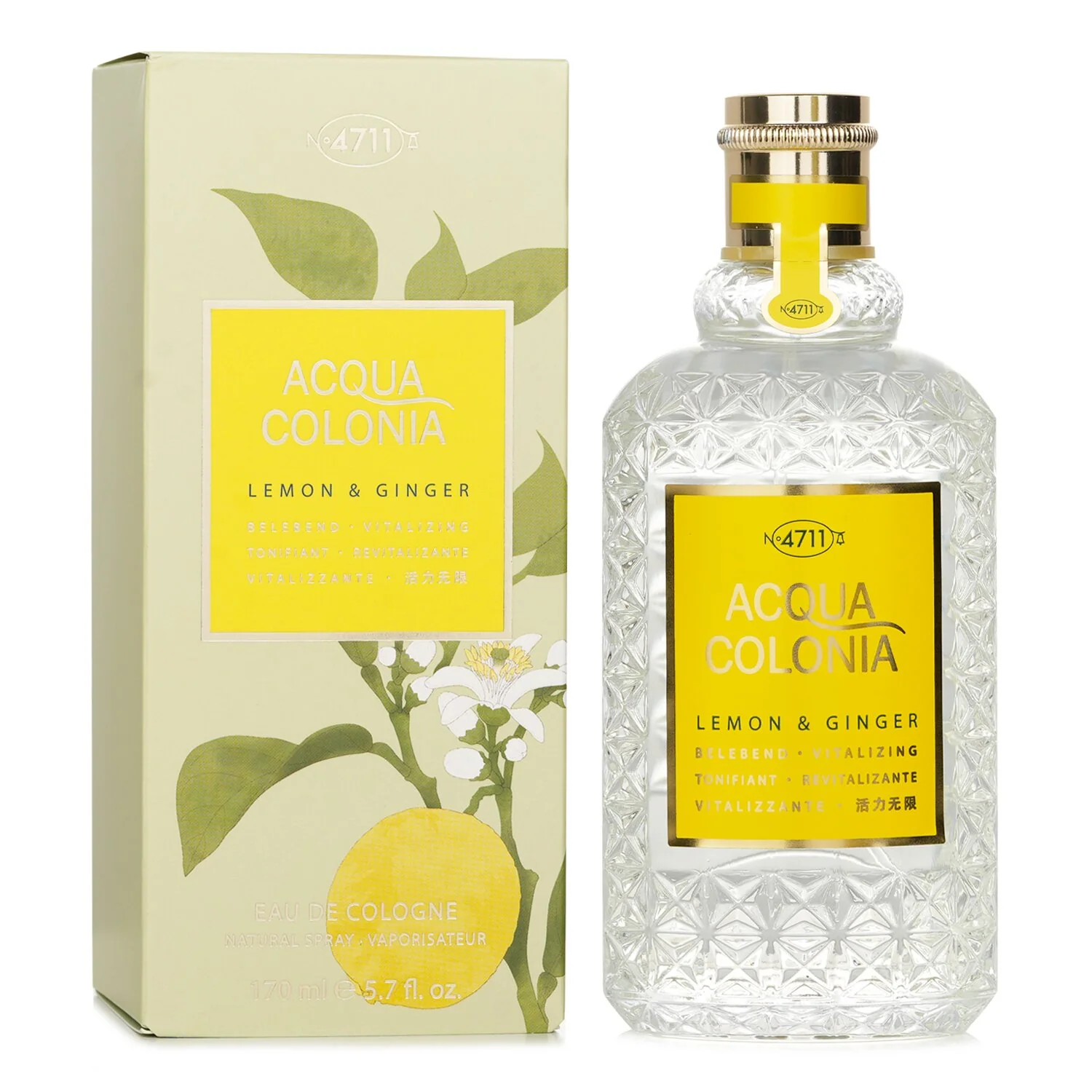 4711 Acqua Colonia Lemon & Ginger Eau de Cologne for Everyone - Image 3