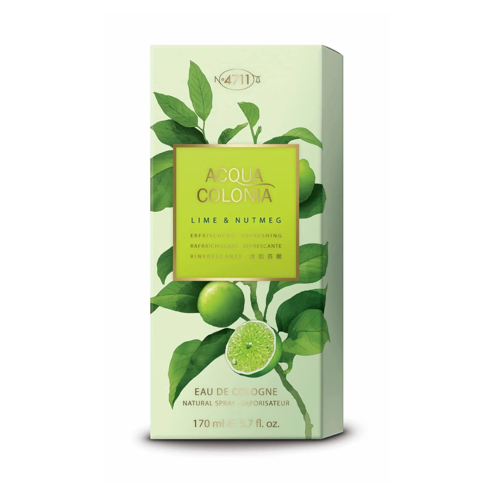 4711 Acqua Colonia Lime & Nutmeg Eau de Cologne for Everyone - Image 2