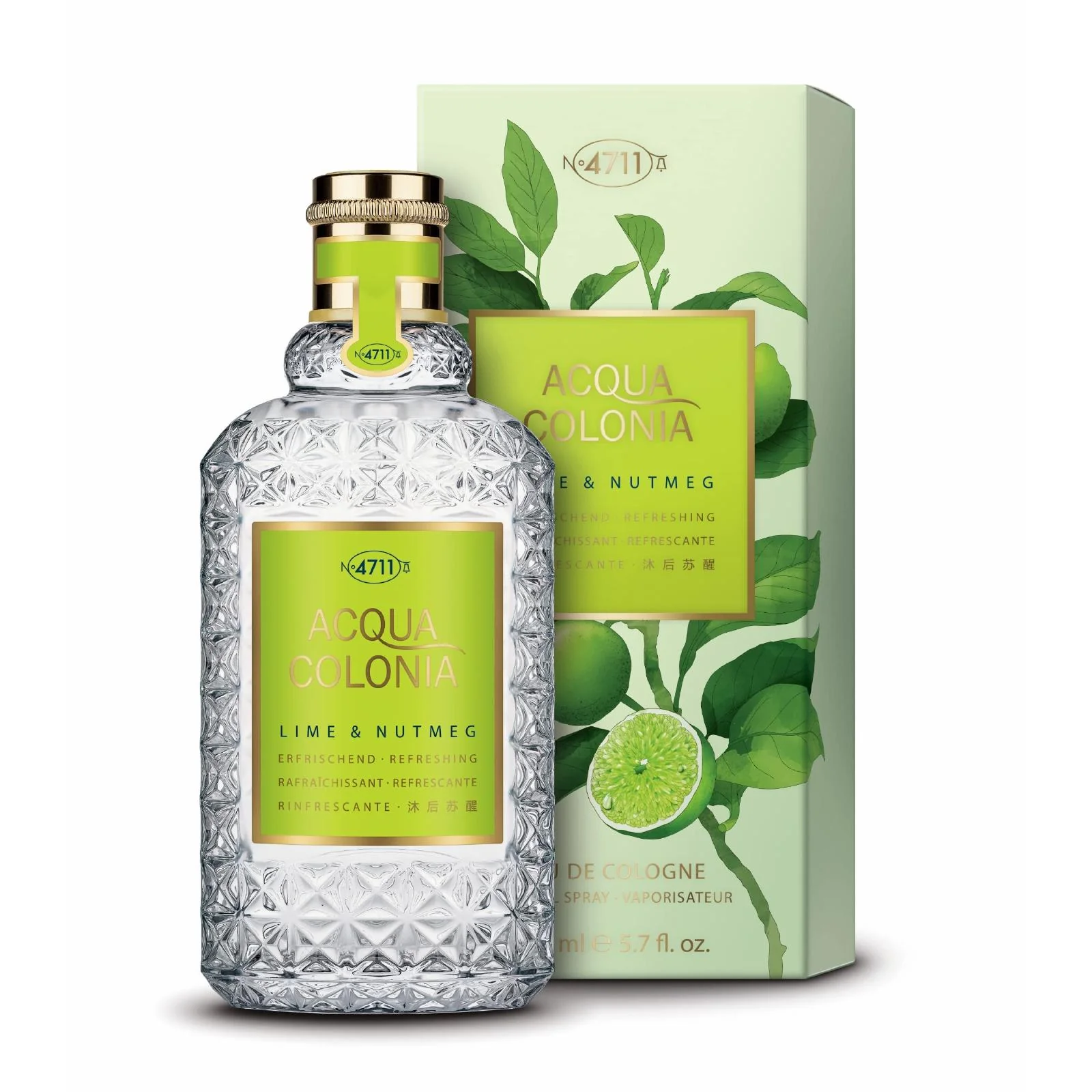 4711 Acqua Colonia Lime & Nutmeg Eau de Cologne for Everyone - Image 3