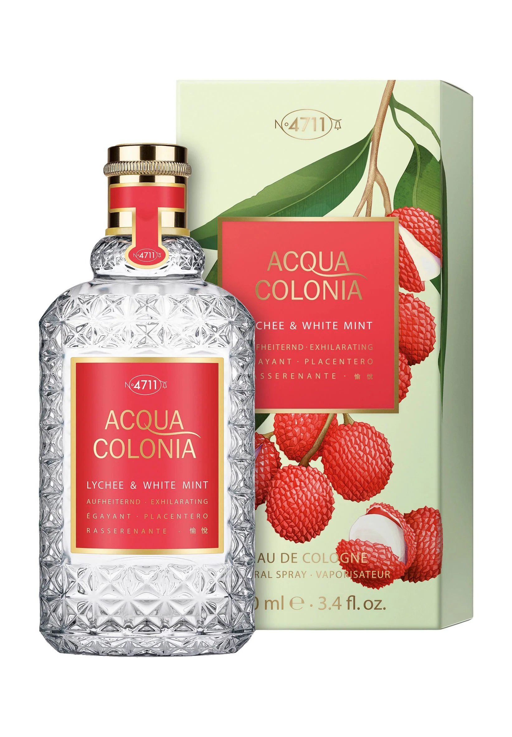 4711 Acqua Colonia Lychee & White Mint Eau de Cologne for Everyone - Image 2