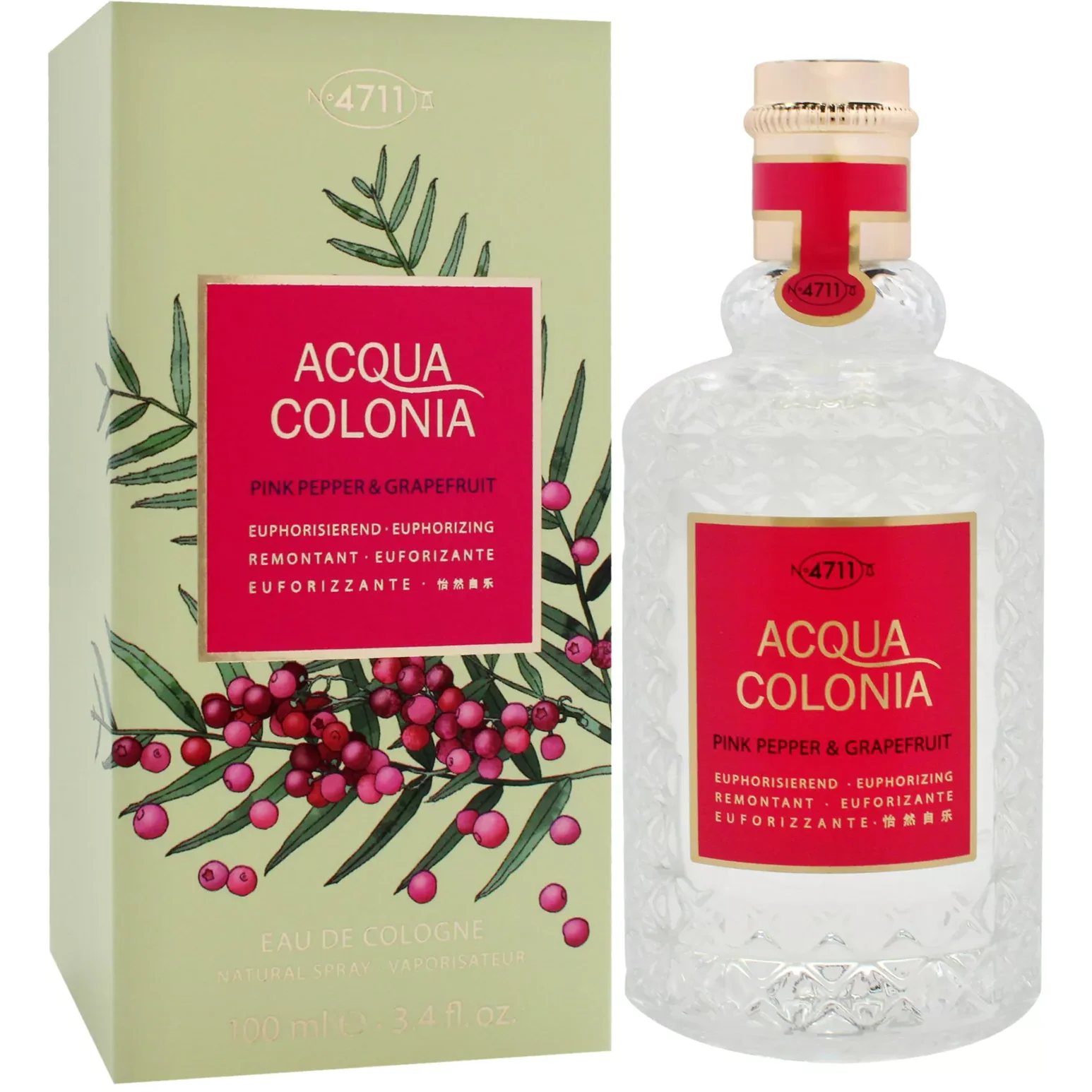 4711 Acqua Colonia Pink Pepper & Grapefruit Eau de Cologne for Everyone - Image 10