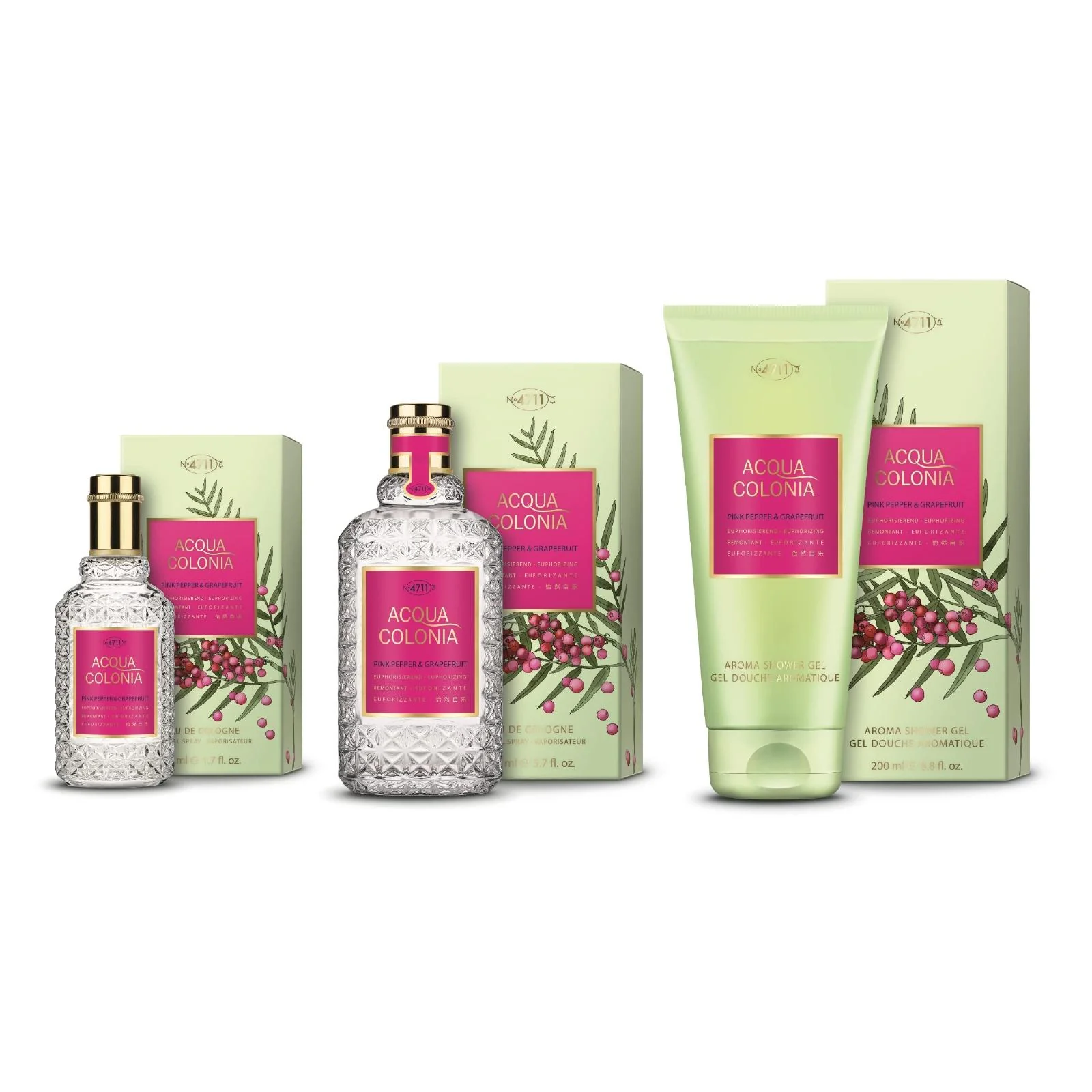 4711 Acqua Colonia Pink Pepper & Grapefruit Eau de Cologne for Everyone - Image 7