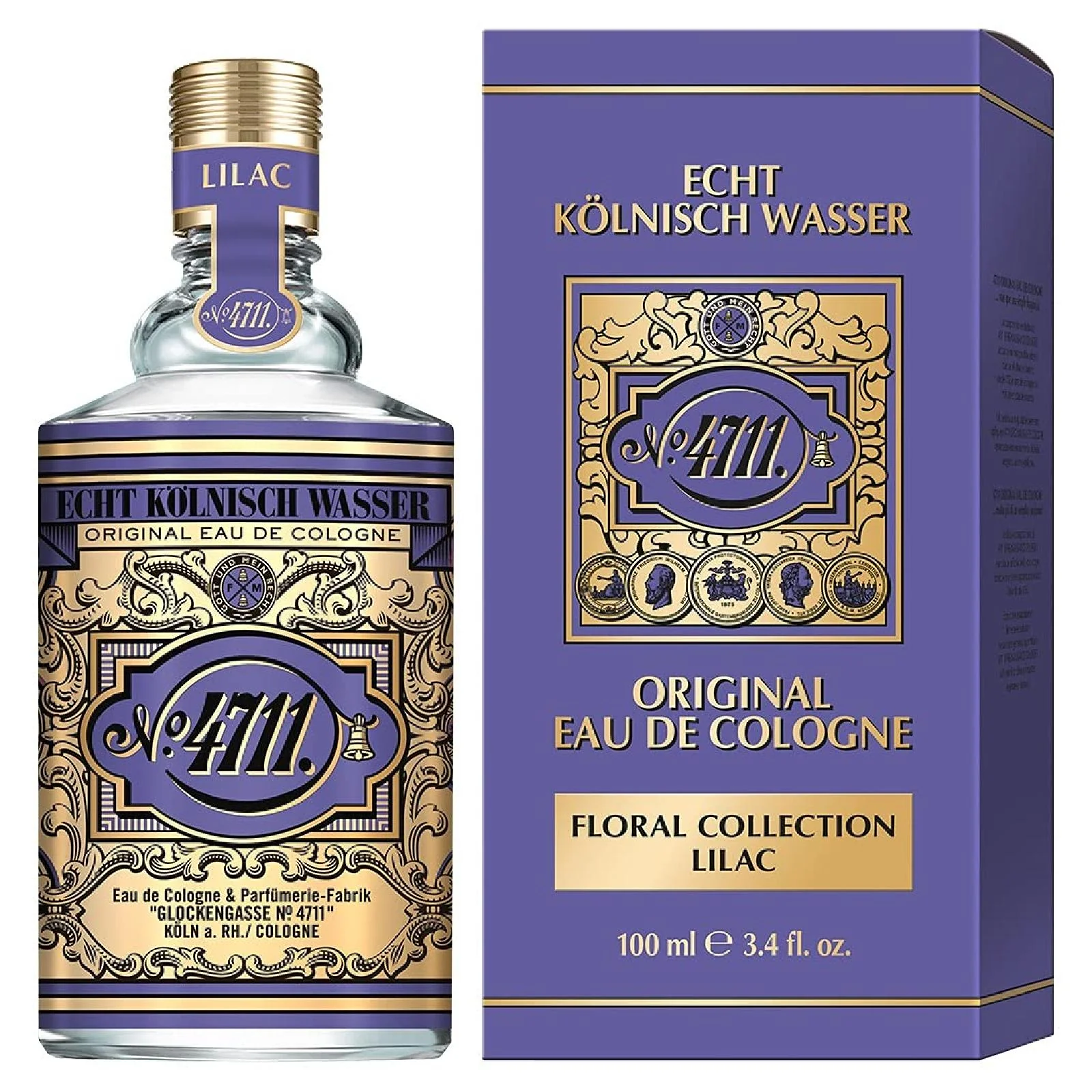 4711 Floral Collection Lilac Eau de Cologne for Women - Image 2