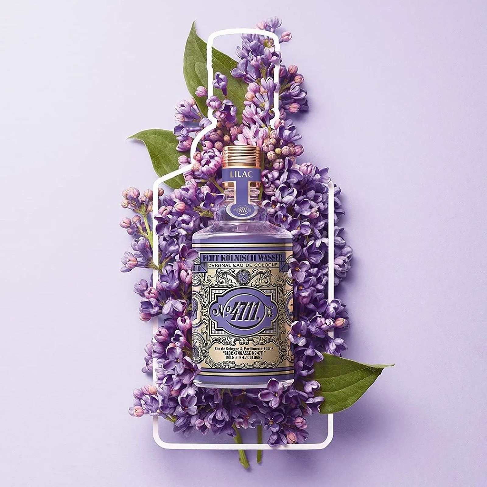 4711 Floral Collection Lilac Eau de Cologne for Women - Image 4