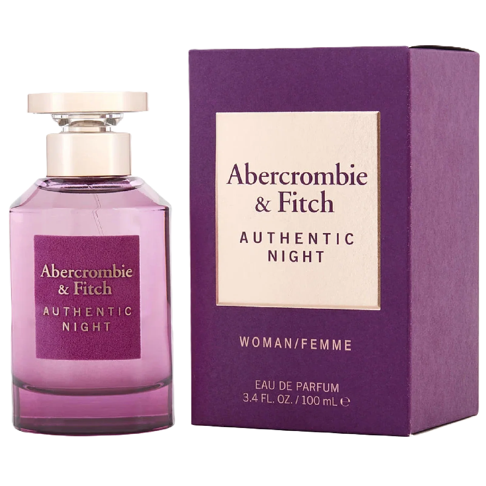 Abercrombie & Fitch Authentic Night Eau de Parfum for Women - Image 2