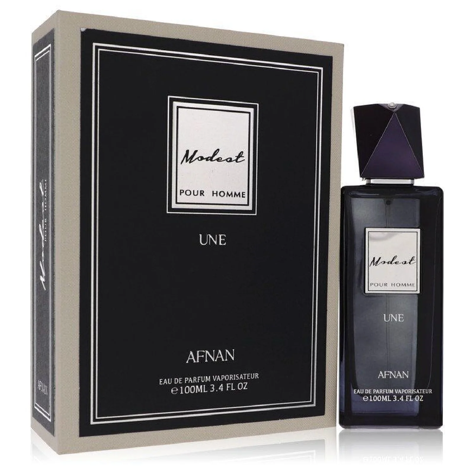 Afnan Modest Une Eau de Parfum for Men - Image 3