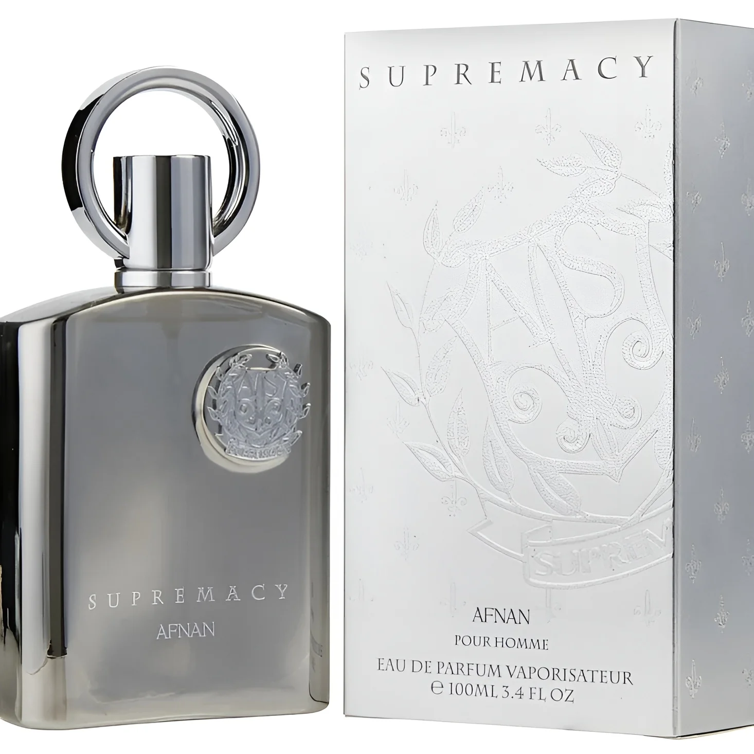 Afnan Supremacy Silver Eau de Parfum for Men - Image 2