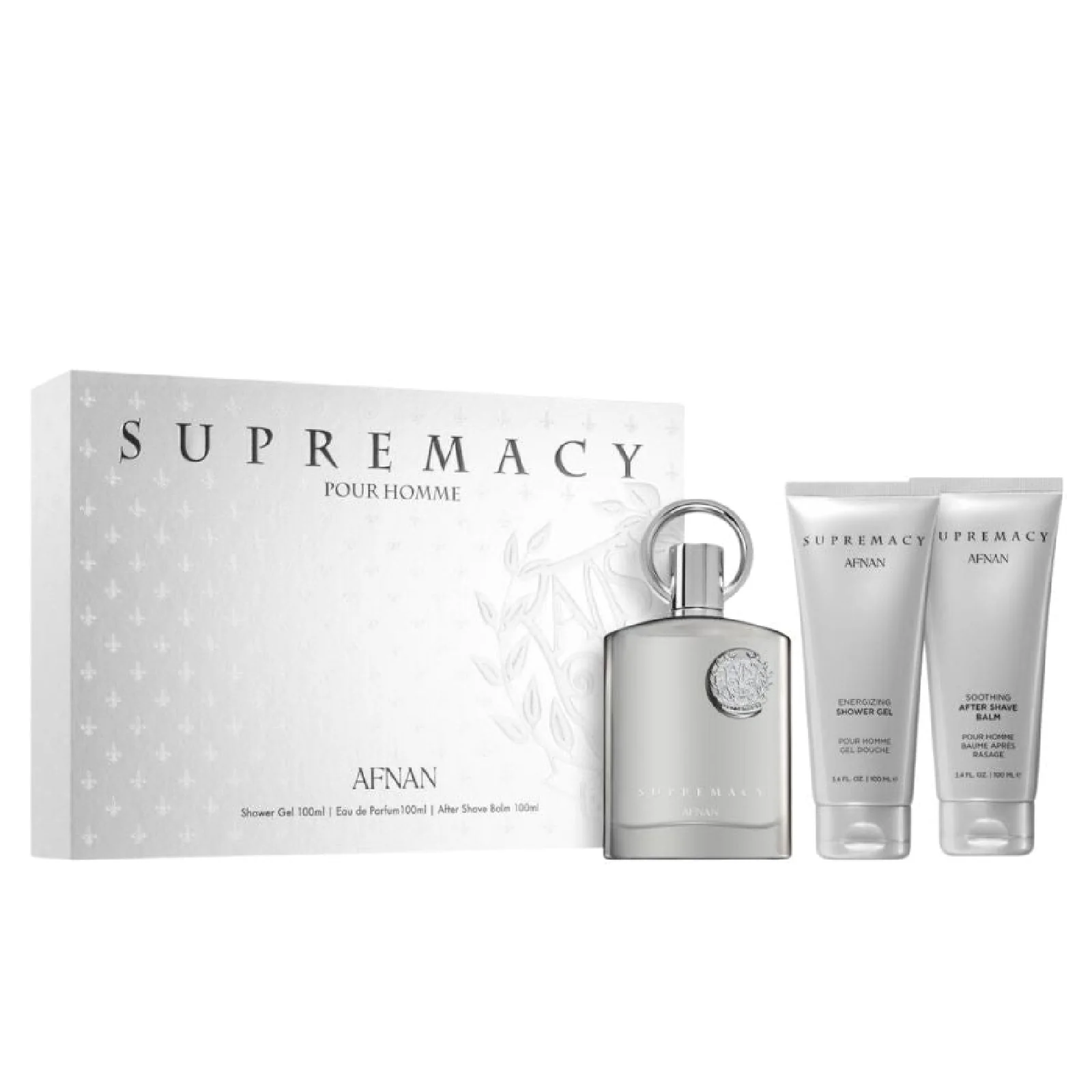 Afnan Supremacy Silver Gift Set for Men - Image 4