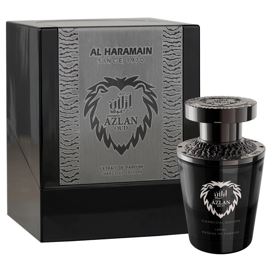 Al Haramain Azlan Oud Charcoal Edition Extrait de Parfum for Men - Image 2