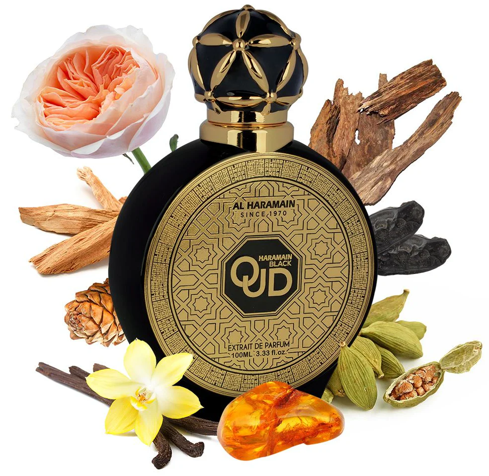 Al Haramain Black Oud Extrait de Parfum for Men - Image 3