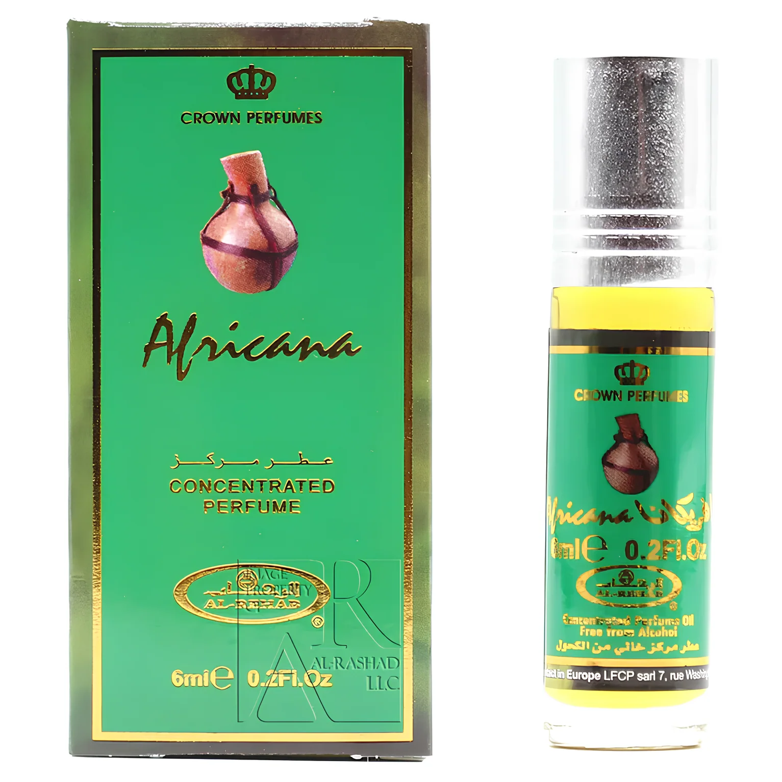 Al-Rehab Africana Concentrated Perfume Oil for Everyone - Image 2