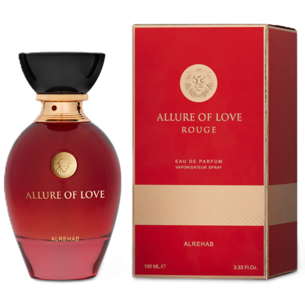 Al-Rehab Allure of Love Rouge Eau de Parfum for Women - Image 2