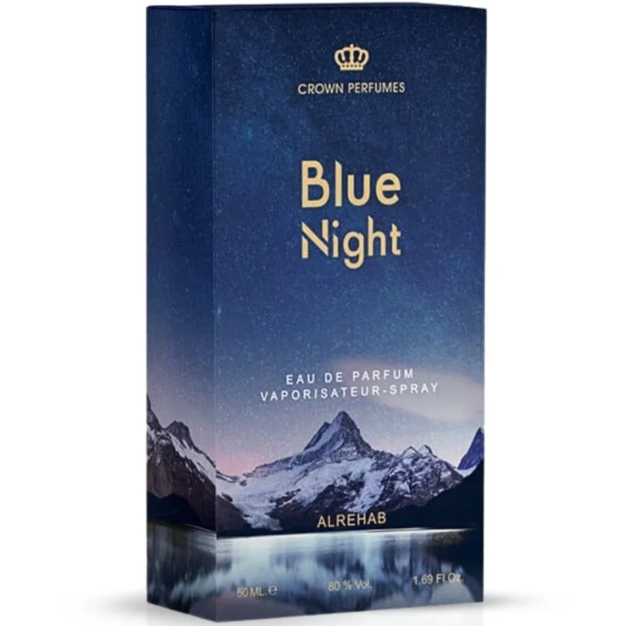 Al-Rehab Blue Night Eau de Parfum for Men - Image 2