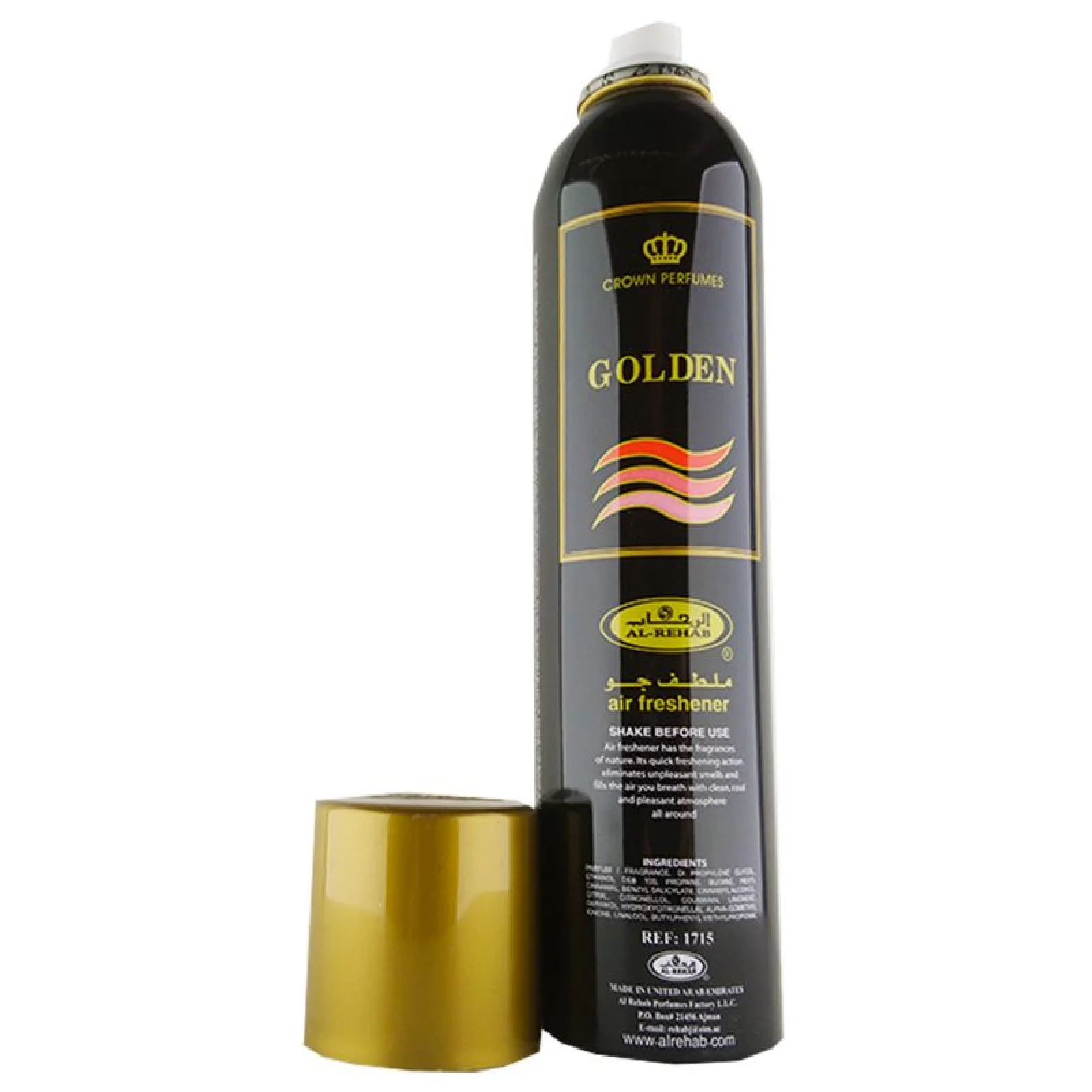 Al-Rehab Golden Air Freshener - Image 2