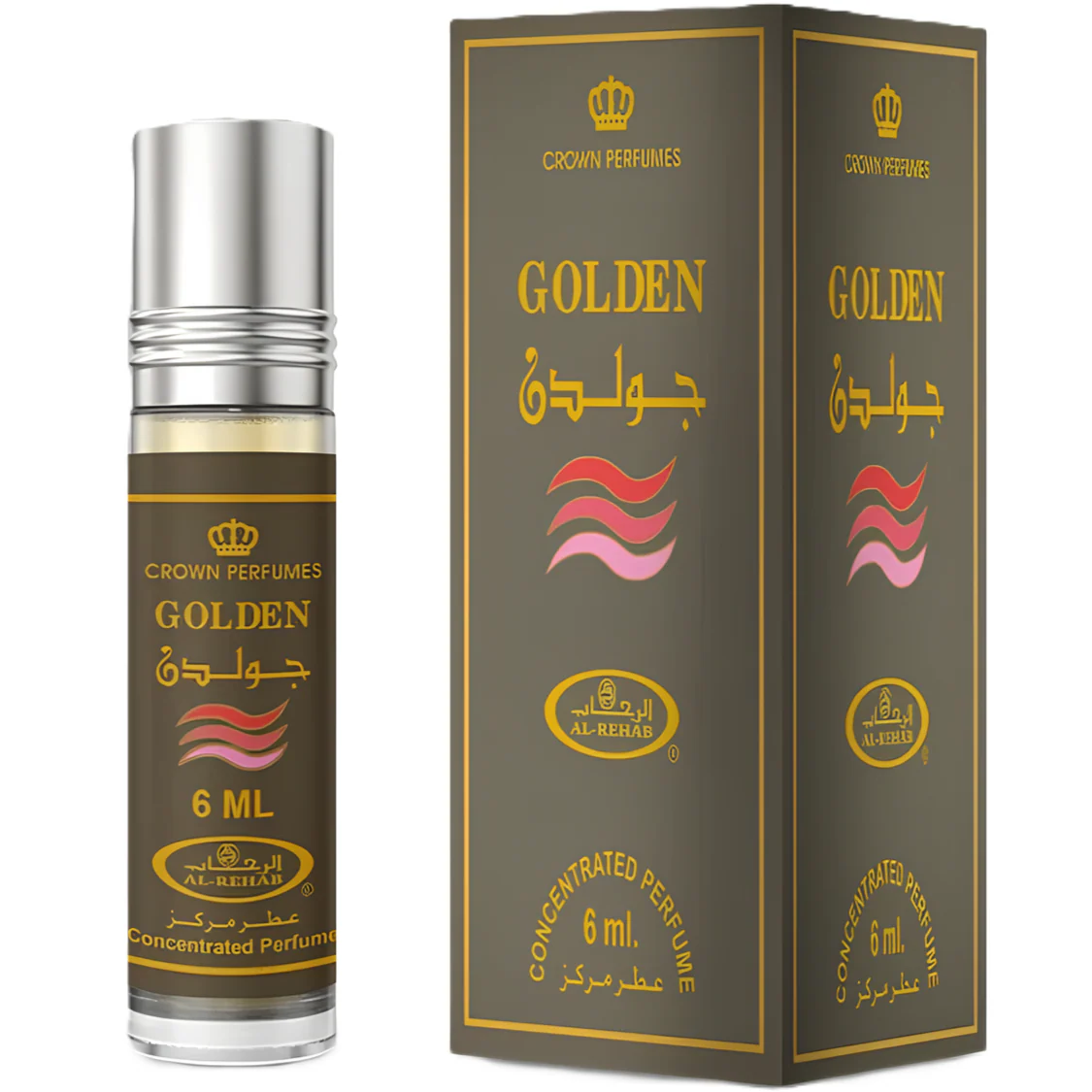 Al-Rehab Golden Concentrated Perfume Oil for Everyone - Image 2