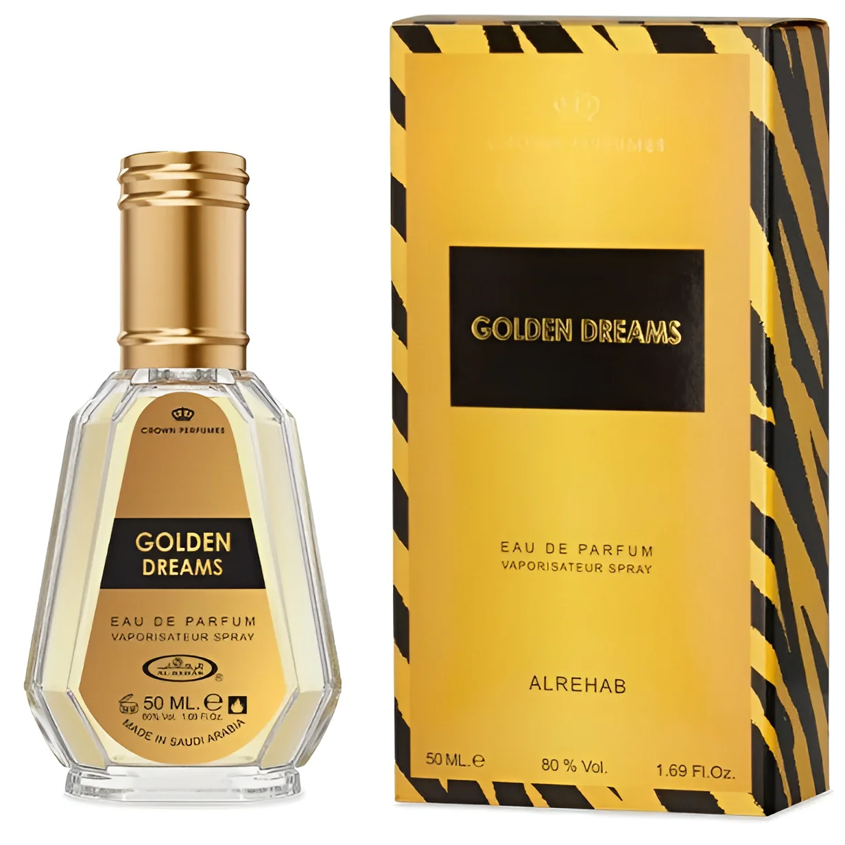 Al-Rehab Golden Dreams Eau de Parfum for Women - Image 2