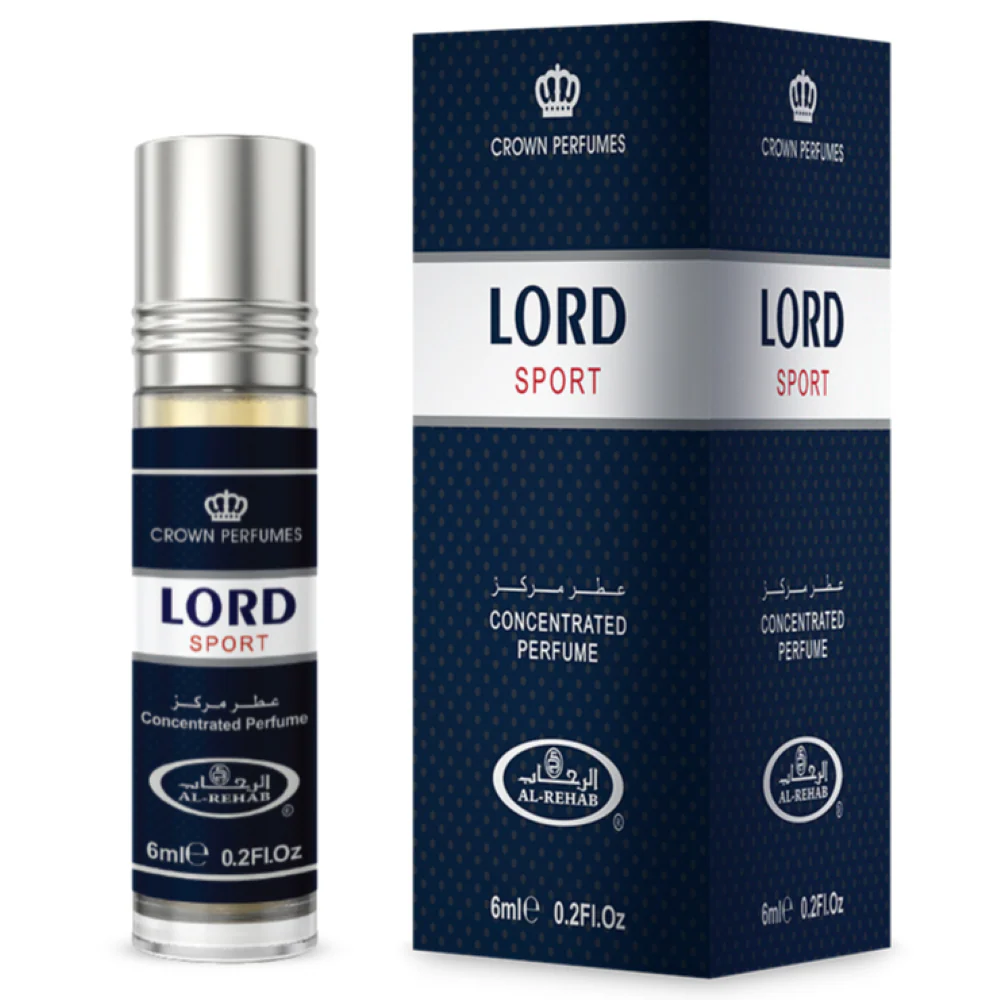 Al-Rehab Lord Sport Concentrated Perfume Roller Ball for Men - Image 2