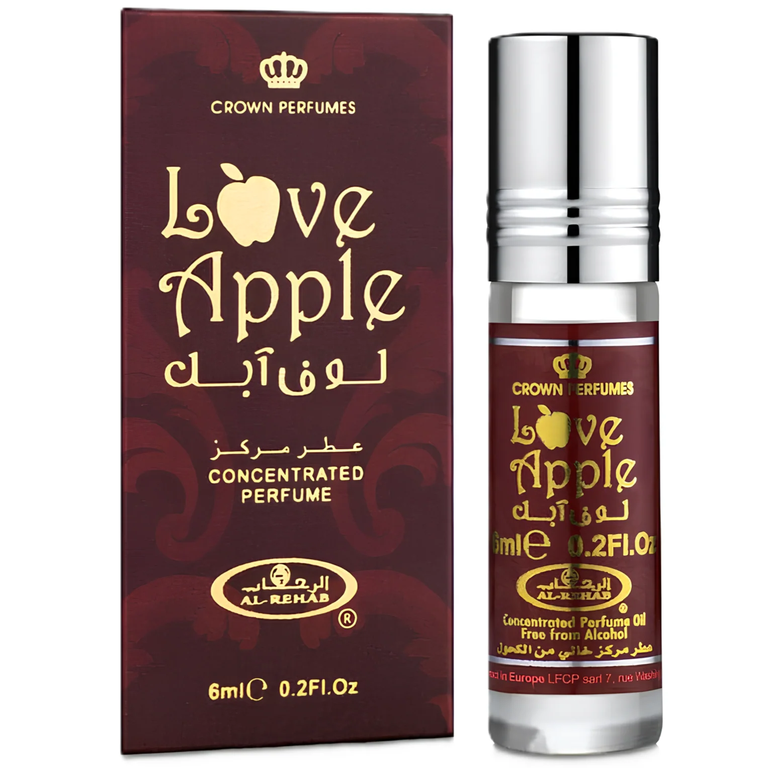 Al-Rehab Love Apple Concentrated Perfume Oil for Women - Image 2