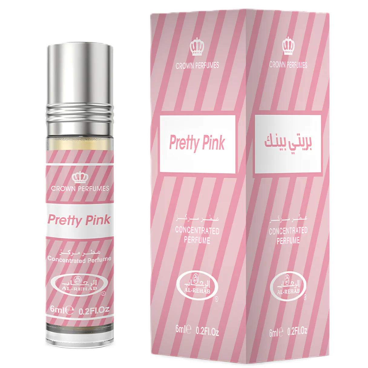 Al-Rehab Pretty Pink Concentrated Perfume Oil for Women - Image 2