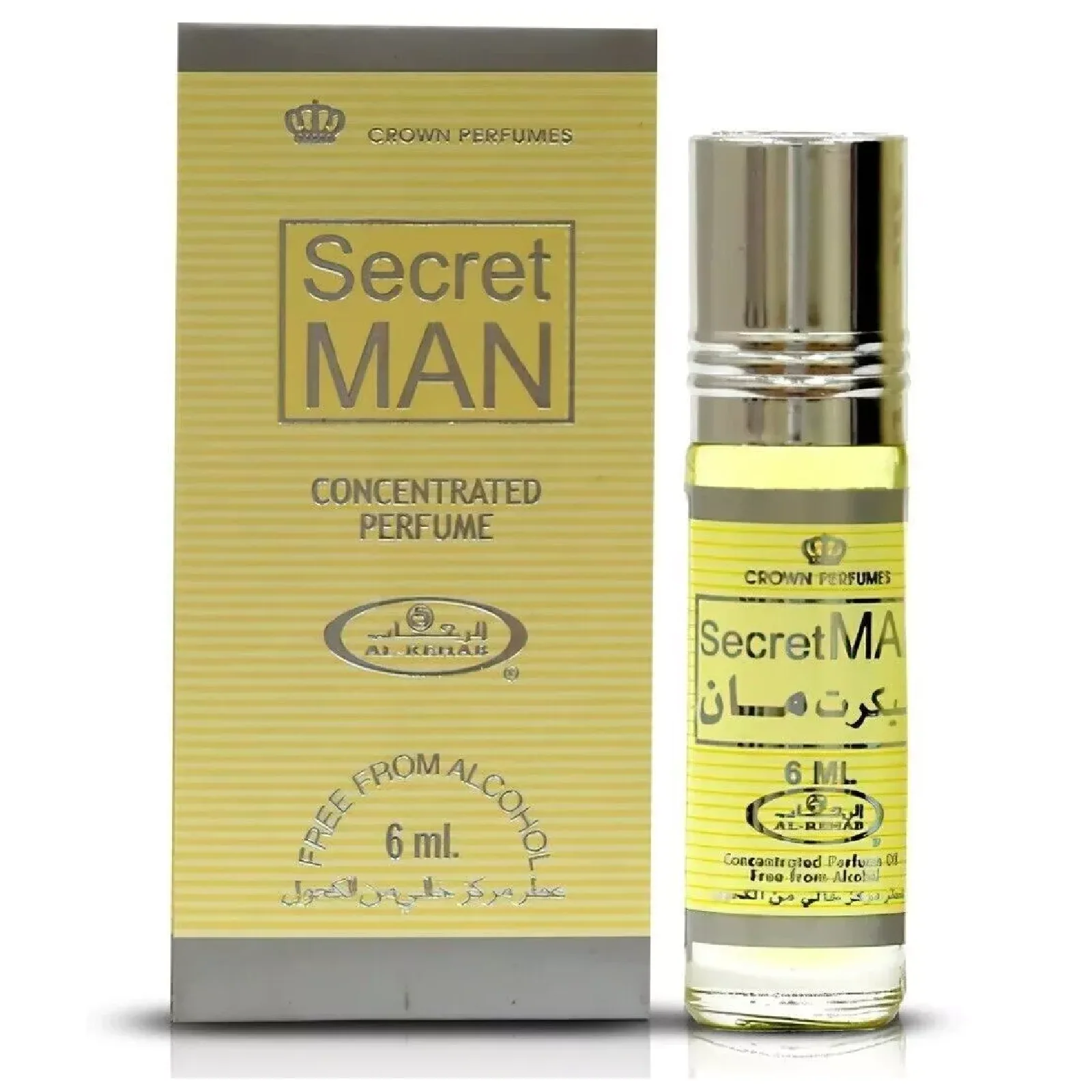 Al-Rehab Secret Man Concentrated Perfume Oil for Men - Image 2