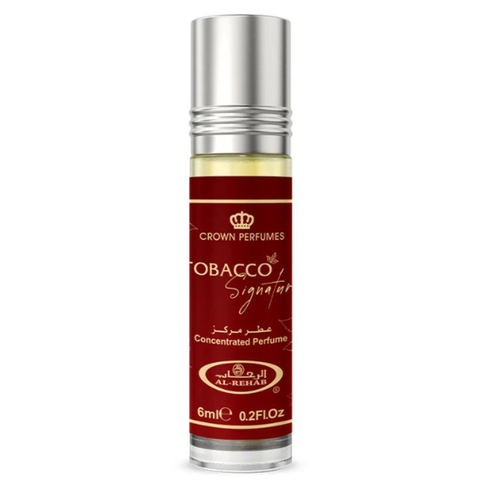 Al-Rehab Tobacco Signature Concentrated Perfume Roller Ball for Men