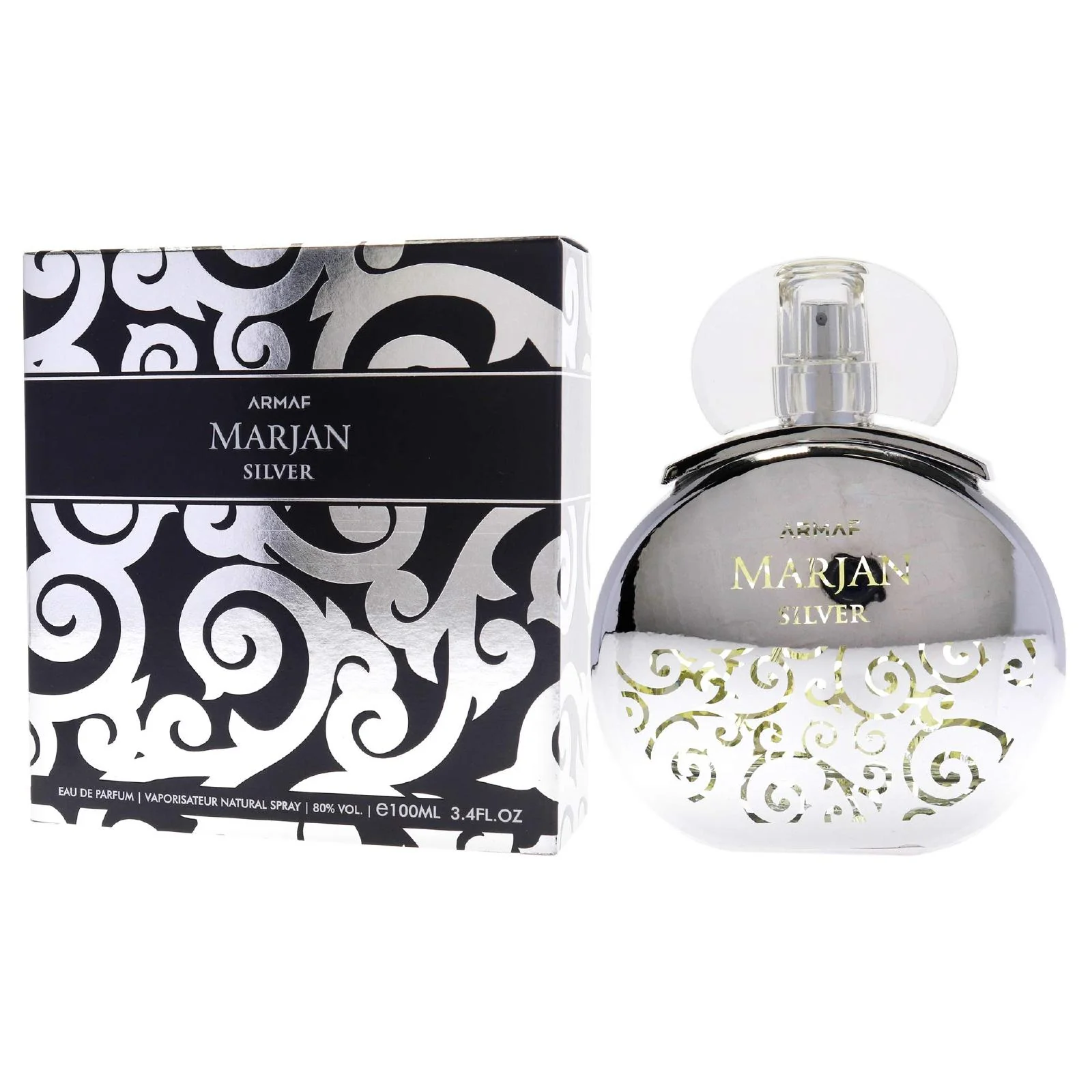 Armaf Marjan Silver Eau de Parfum for Men - Image 4