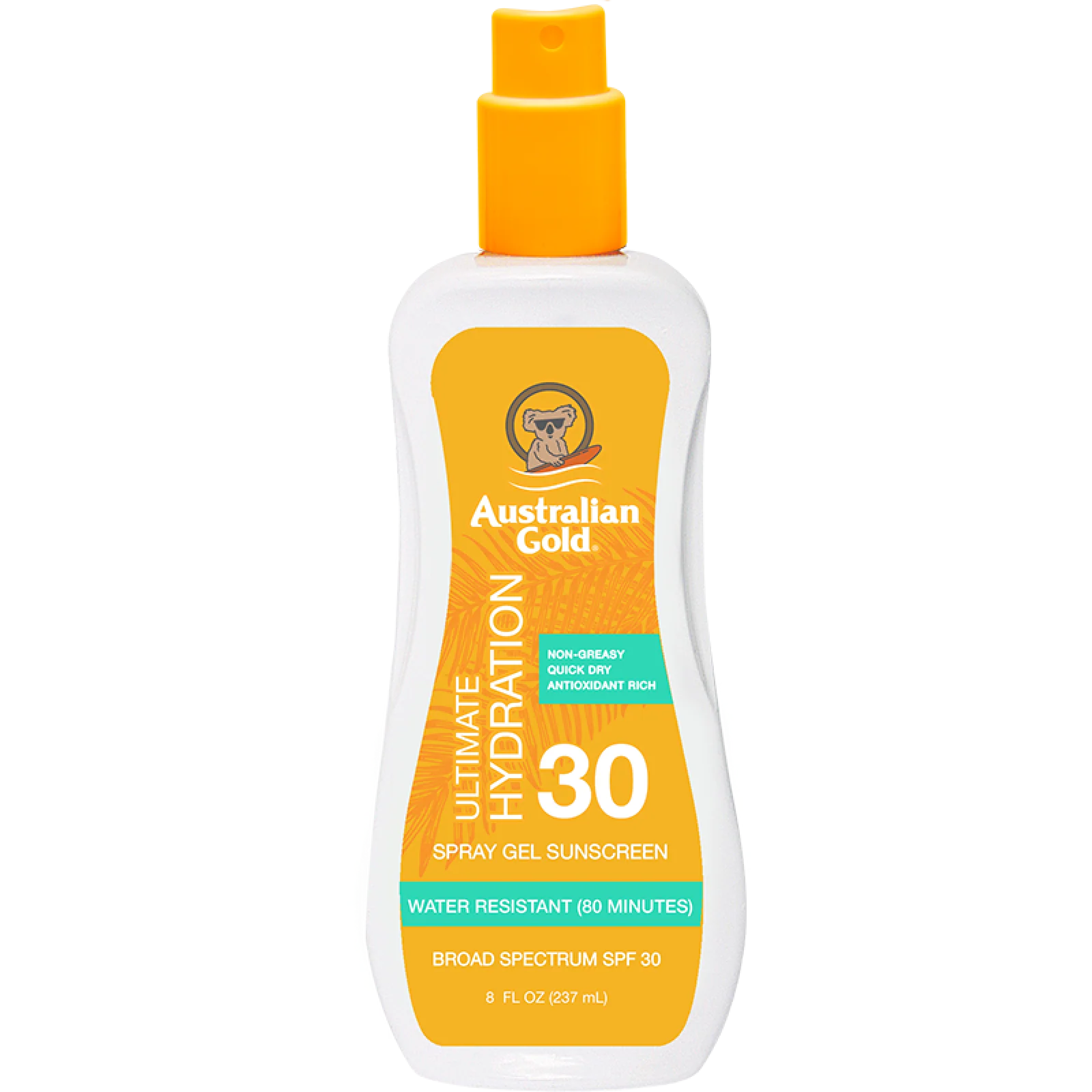 Australian Gold Ultimate Hydration Spray Gel Sunscreen SPF 30 for Everyone