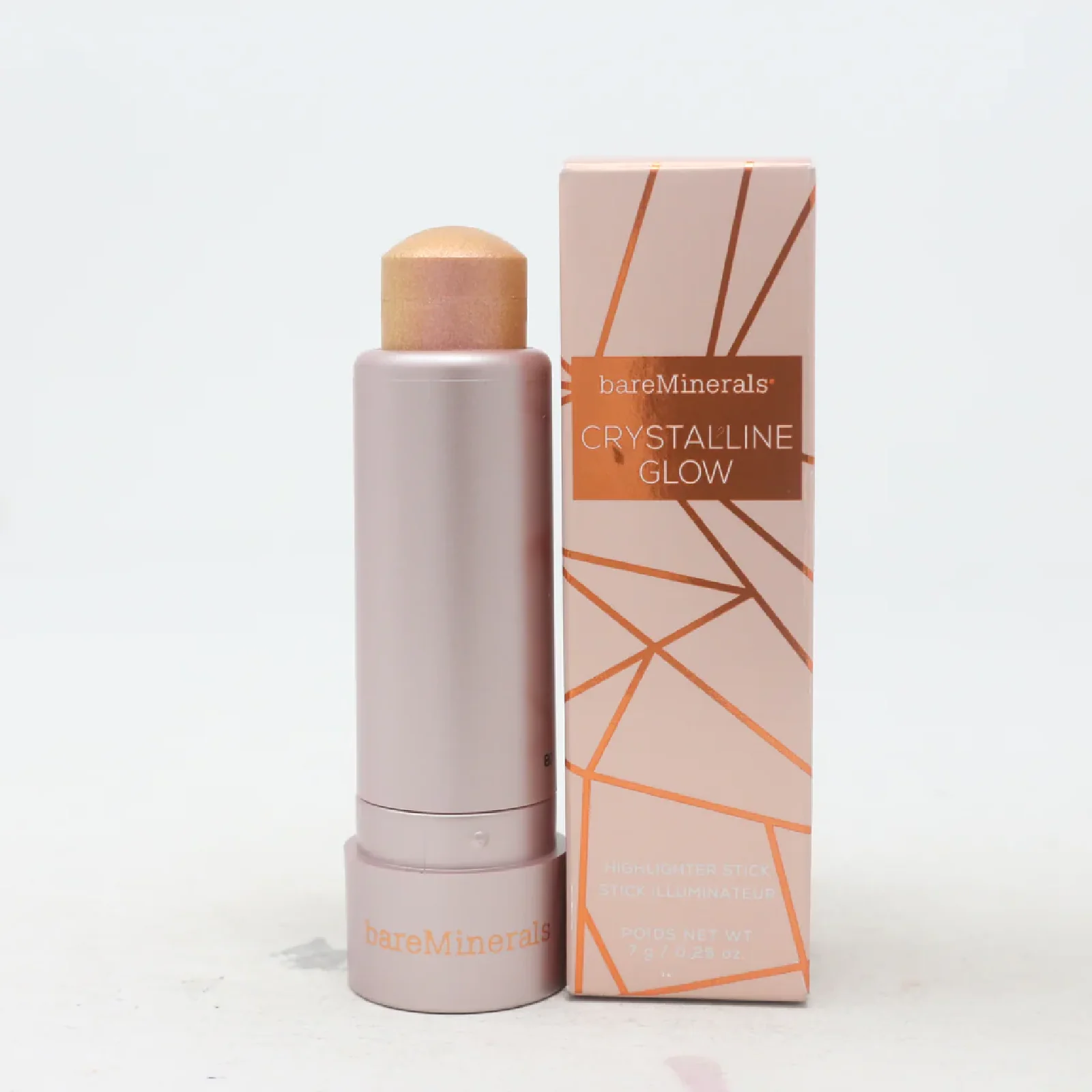 Bareminerals Crystalline Glow Duo Chrome Highlighter Stick for Women - Image 2