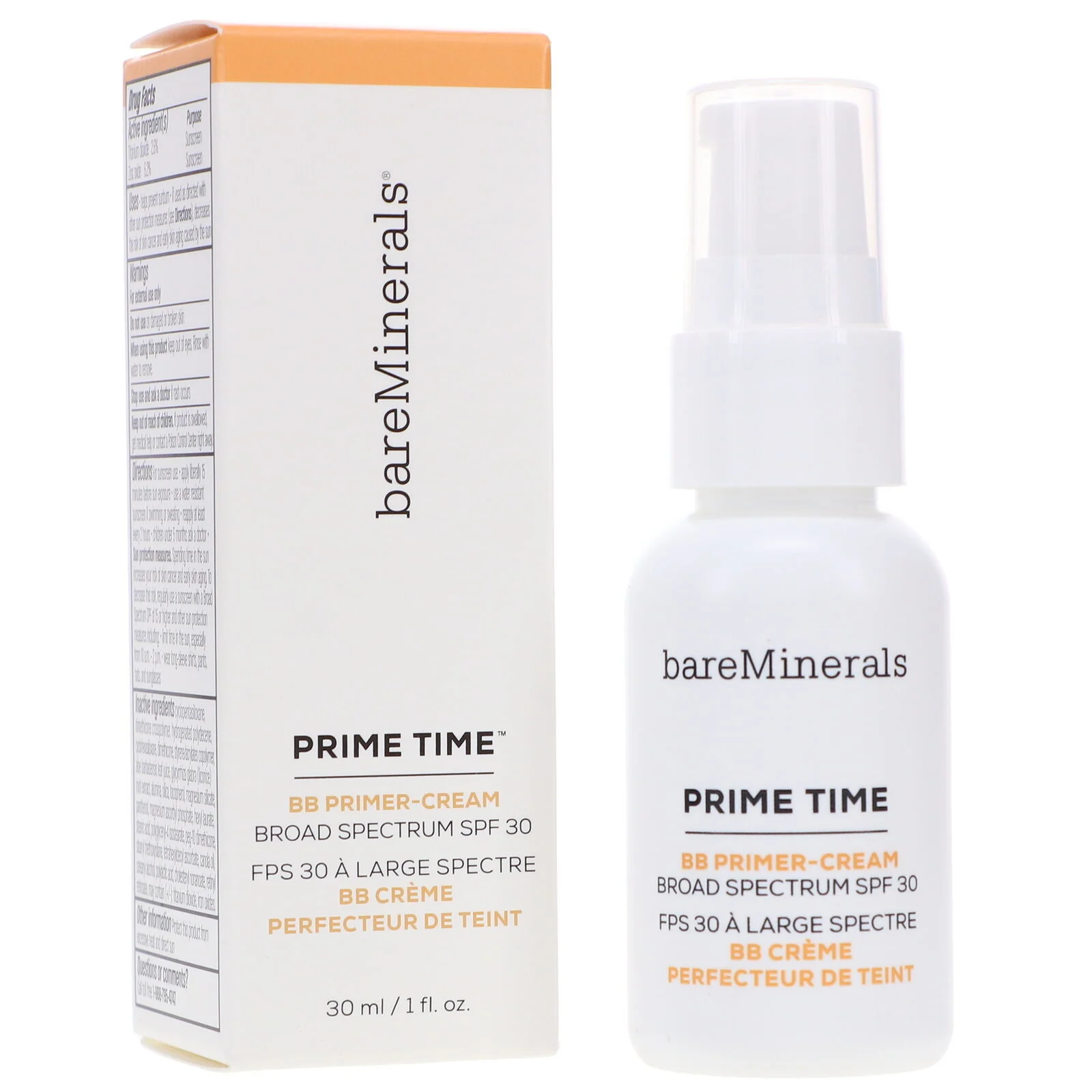 Bareminerals Prime Time Bb Primer Cream Daily Defense for Women - Image 2