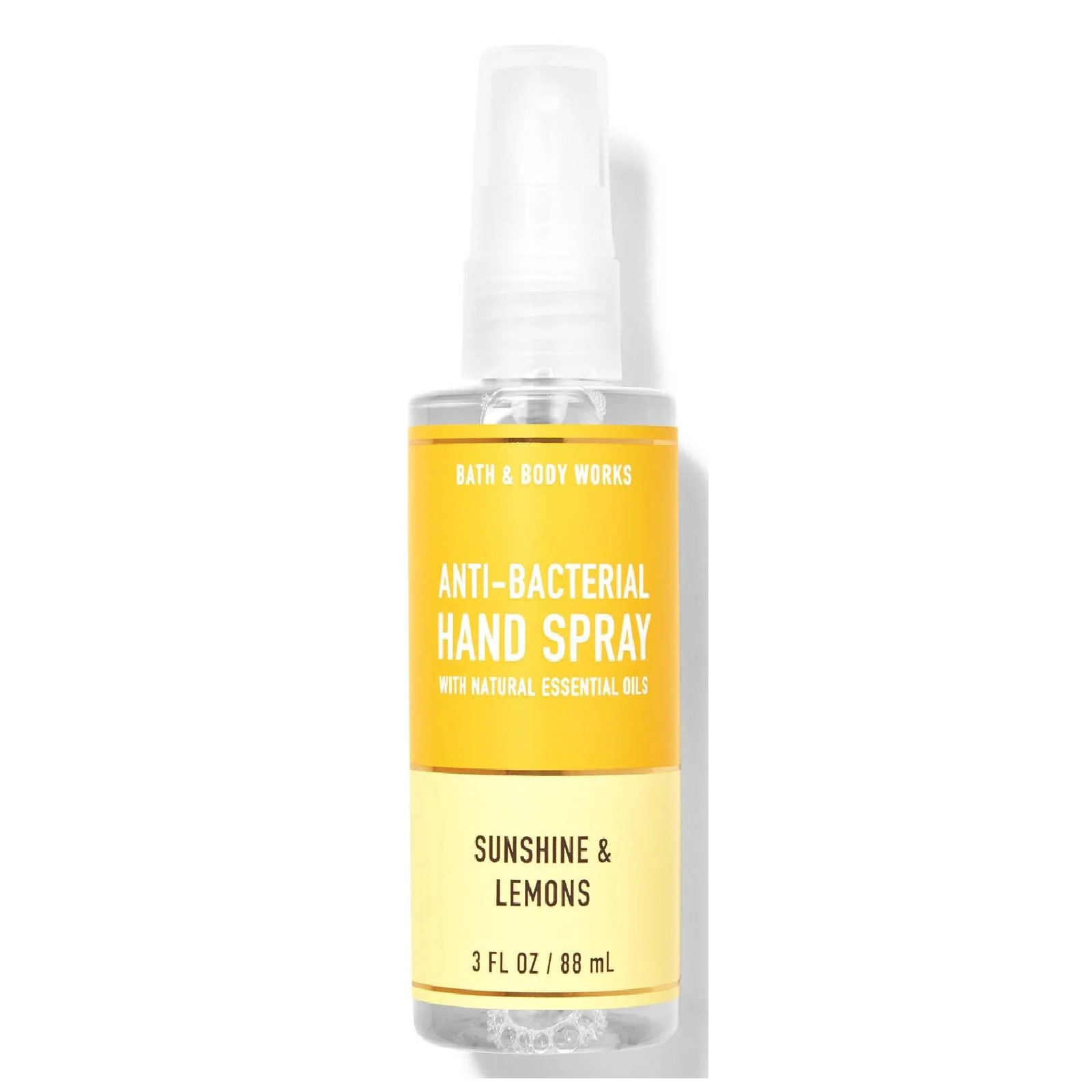 Bath & Body Works Sunshine & Lemons Anti Bacterial Hand Spray for Everyone