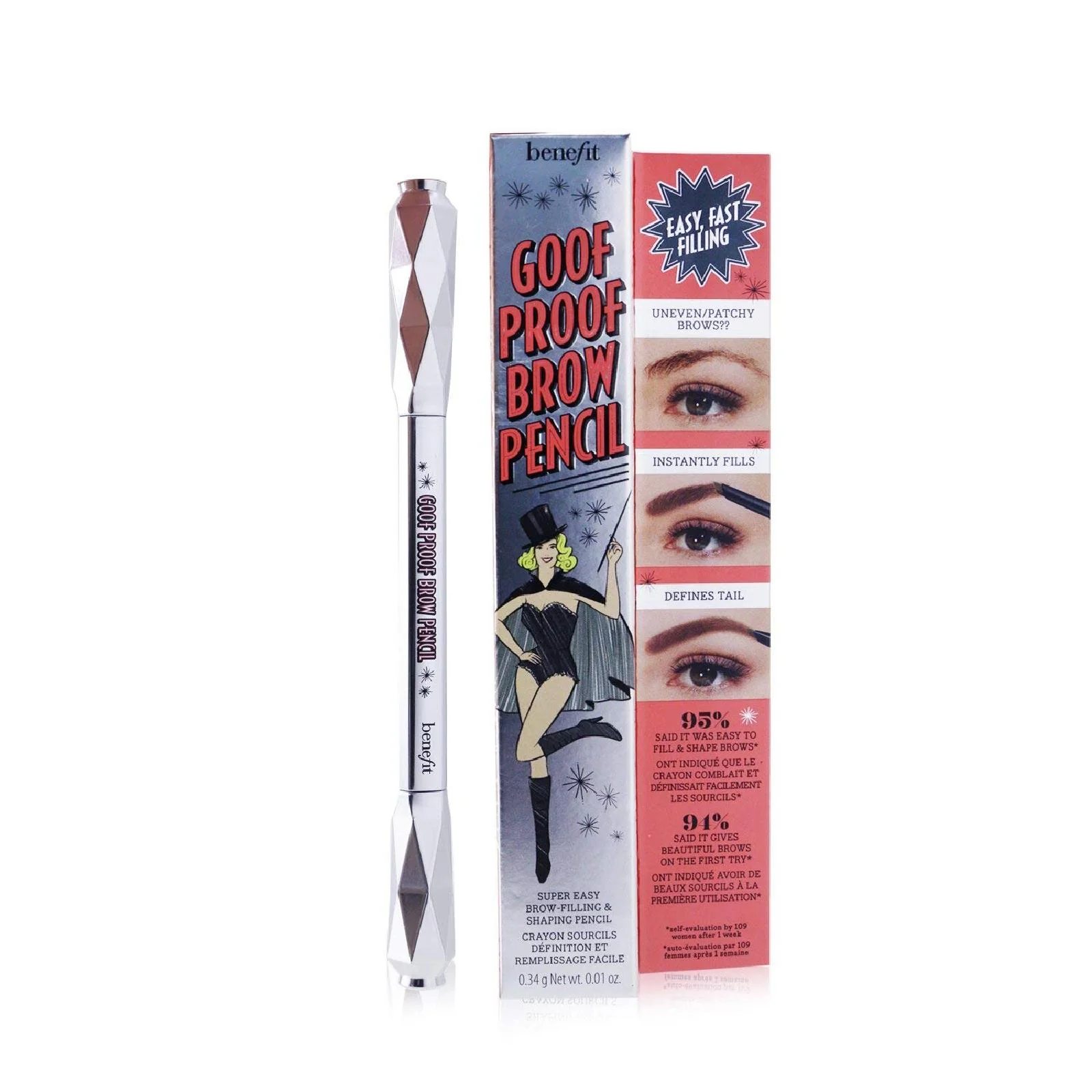Benefit Goof Proof Brow Super Easy Brow-Filling & Shaping Pencil - Image 35