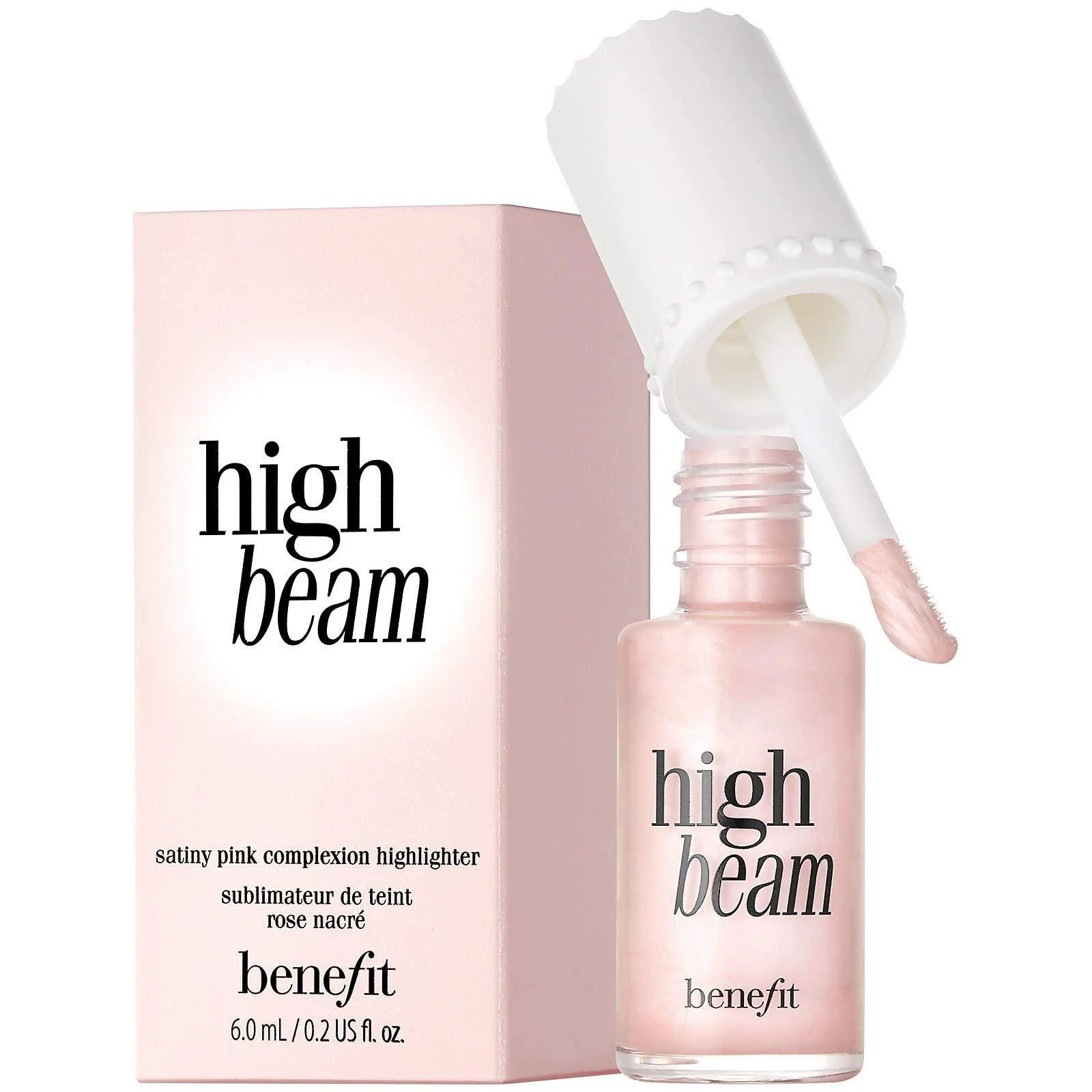 Benefit High Beam Satiny Pink Complexion Highlighter - Image 2
