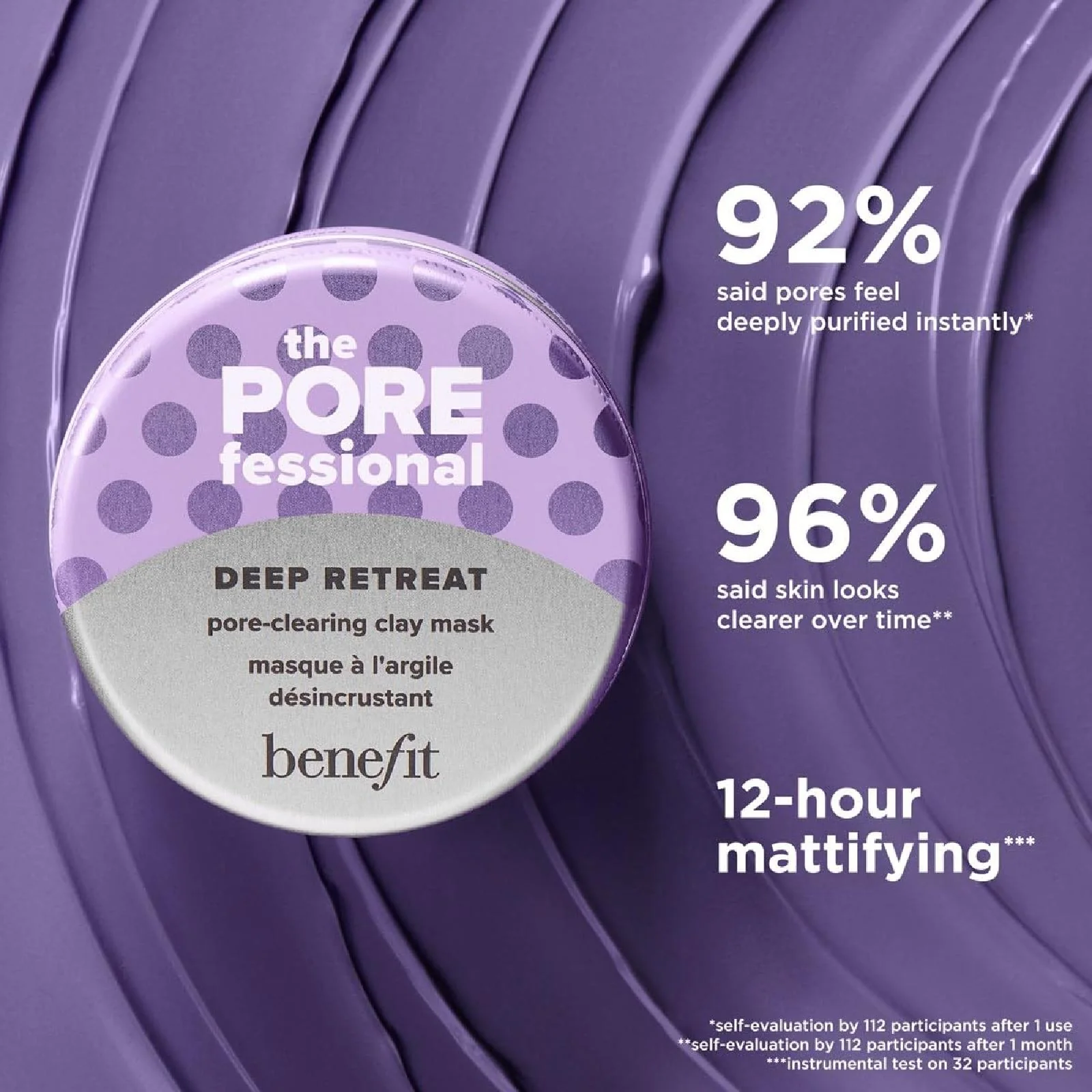 Benefit The POREfessional Deep Retreat Pore-Clearing Clay Mask - Image 4
