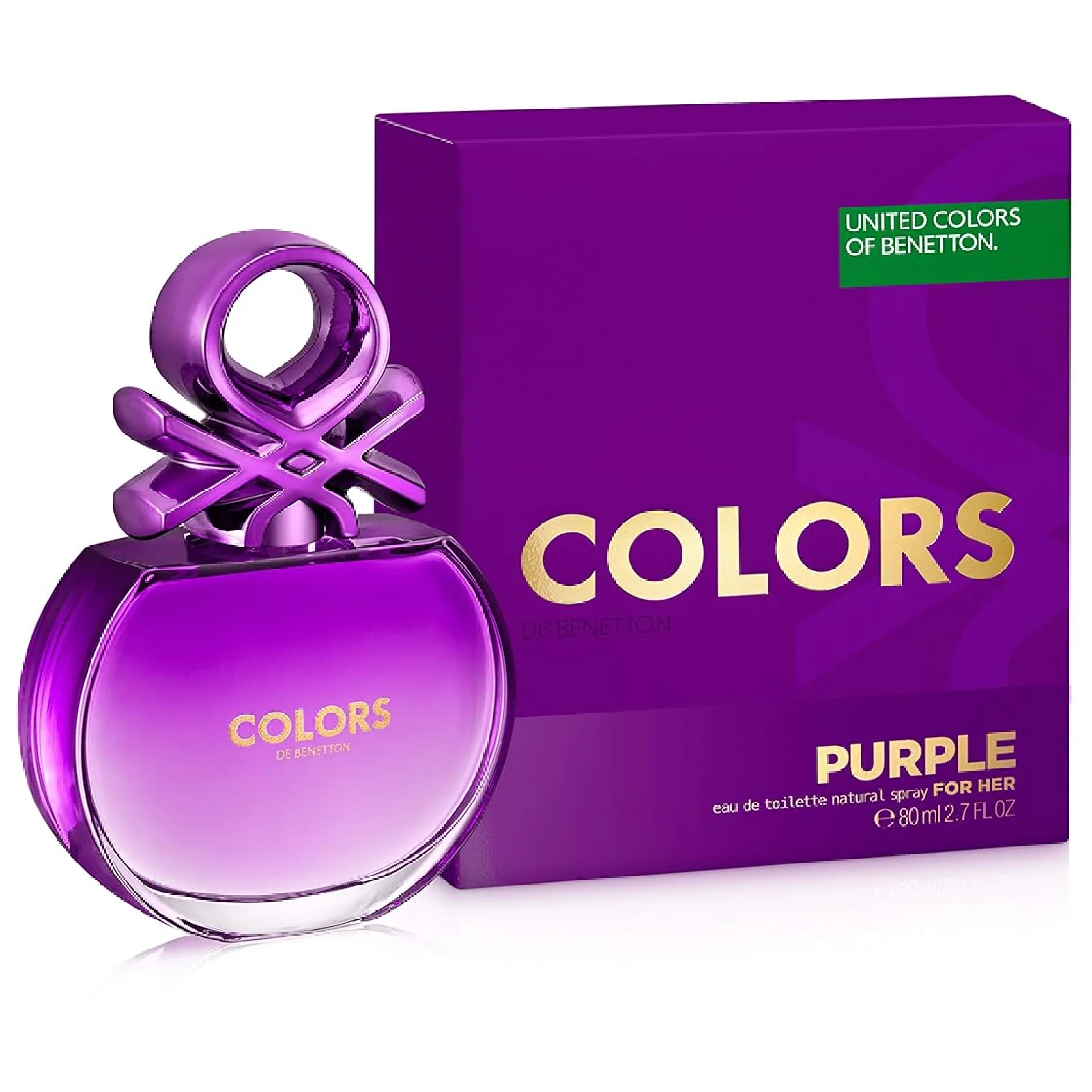 Benetton Colors Purple Eau de Toilette for Women - Image 2