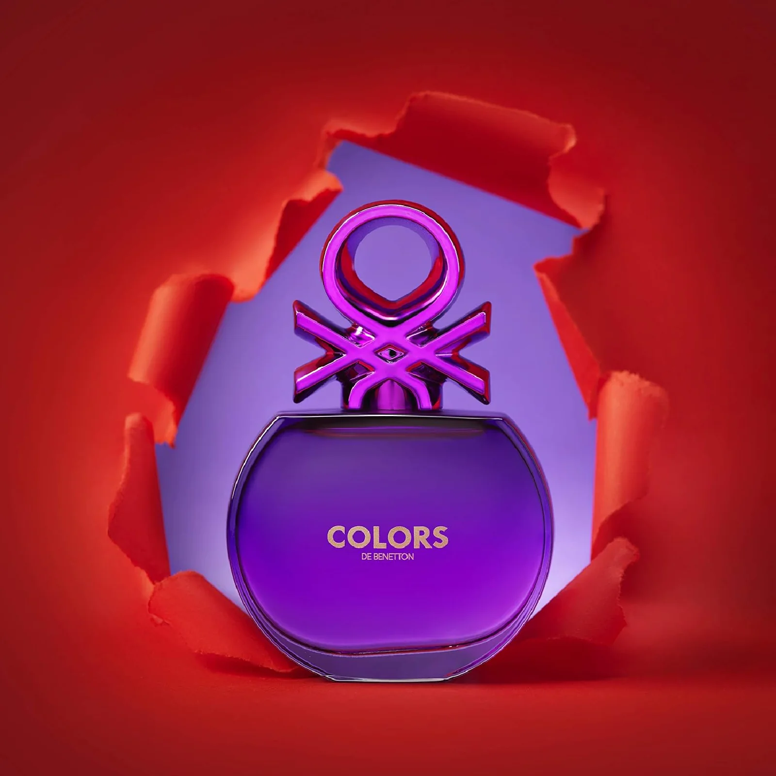 Benetton Colors Purple Eau de Toilette for Women - Image 4