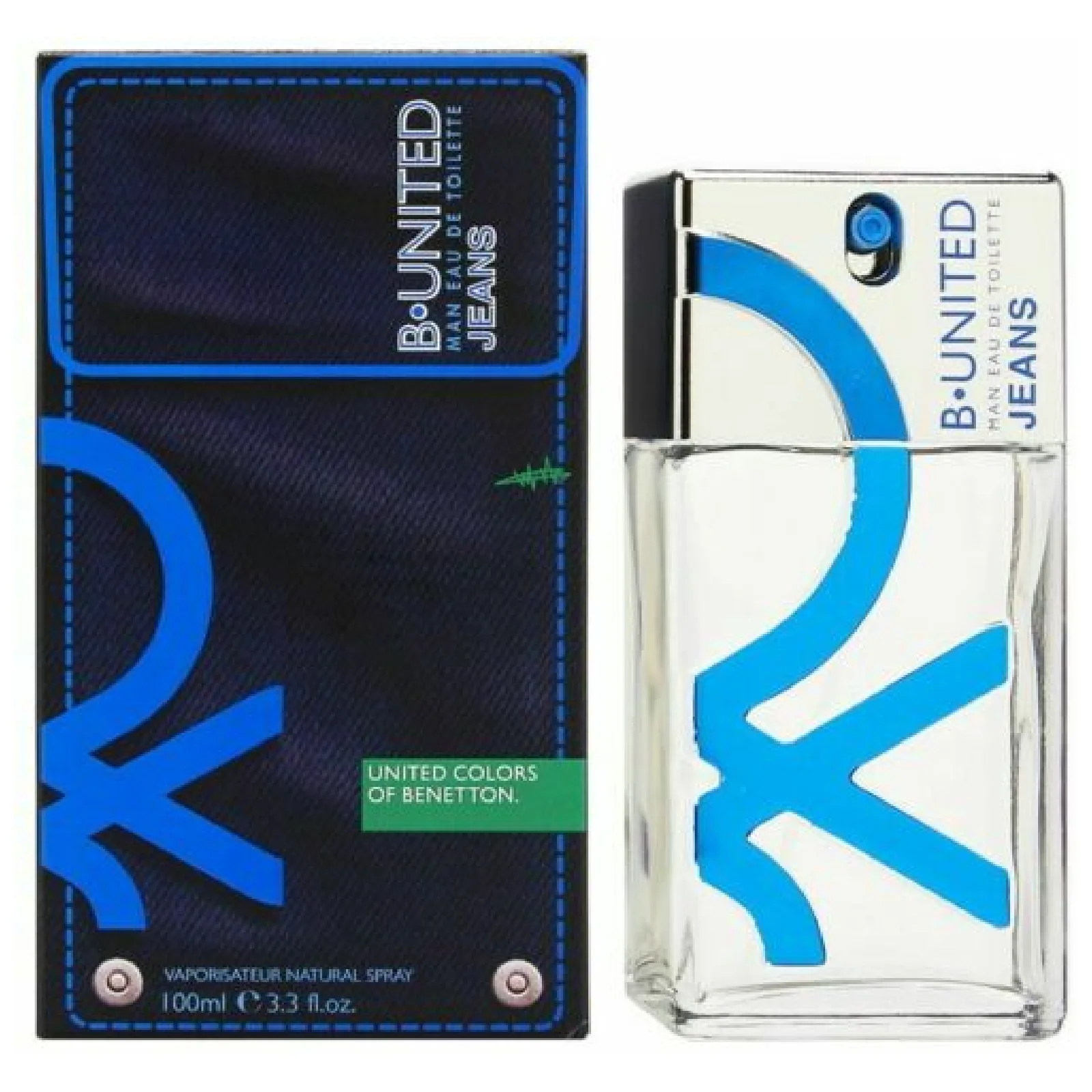 Benetton Jean Eau de Toilette for Men - Image 2