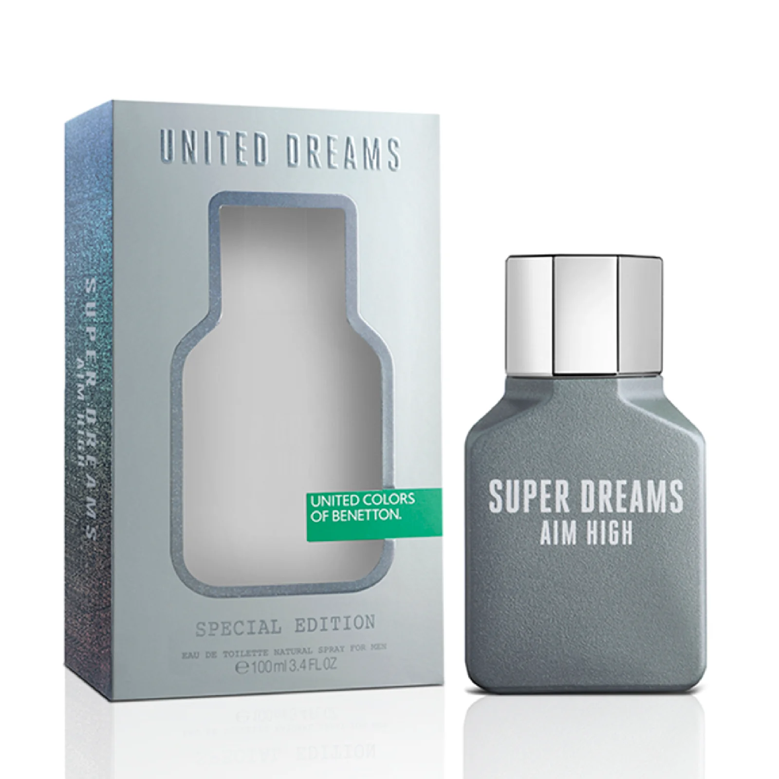 Benetton Super Dreams Aim High Eau de Toilette for Men - Image 4