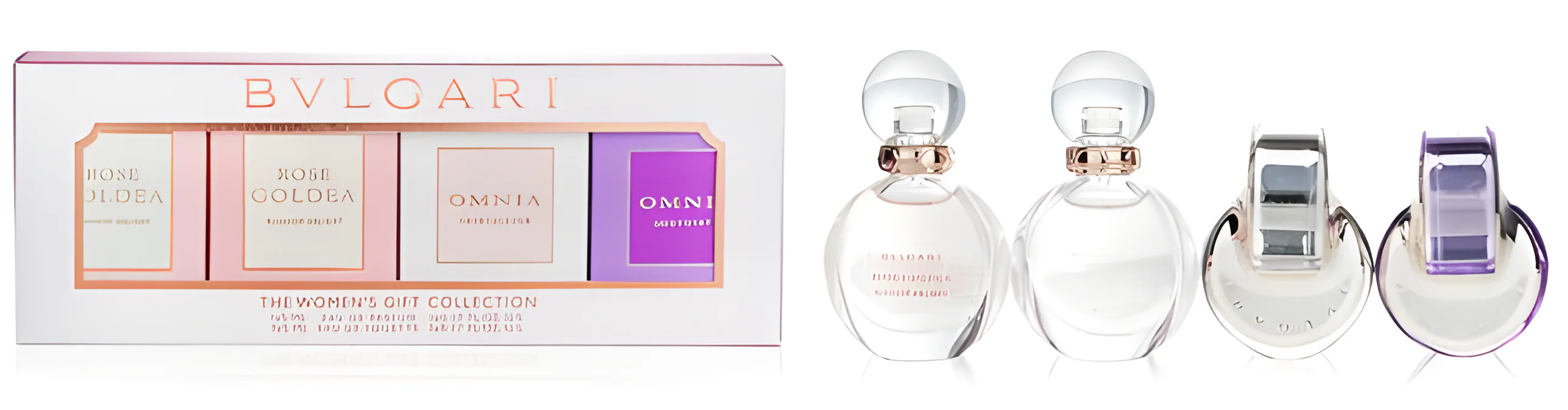 Bvlgari 4 Pcs Mini Gift Set for Women - Image 2