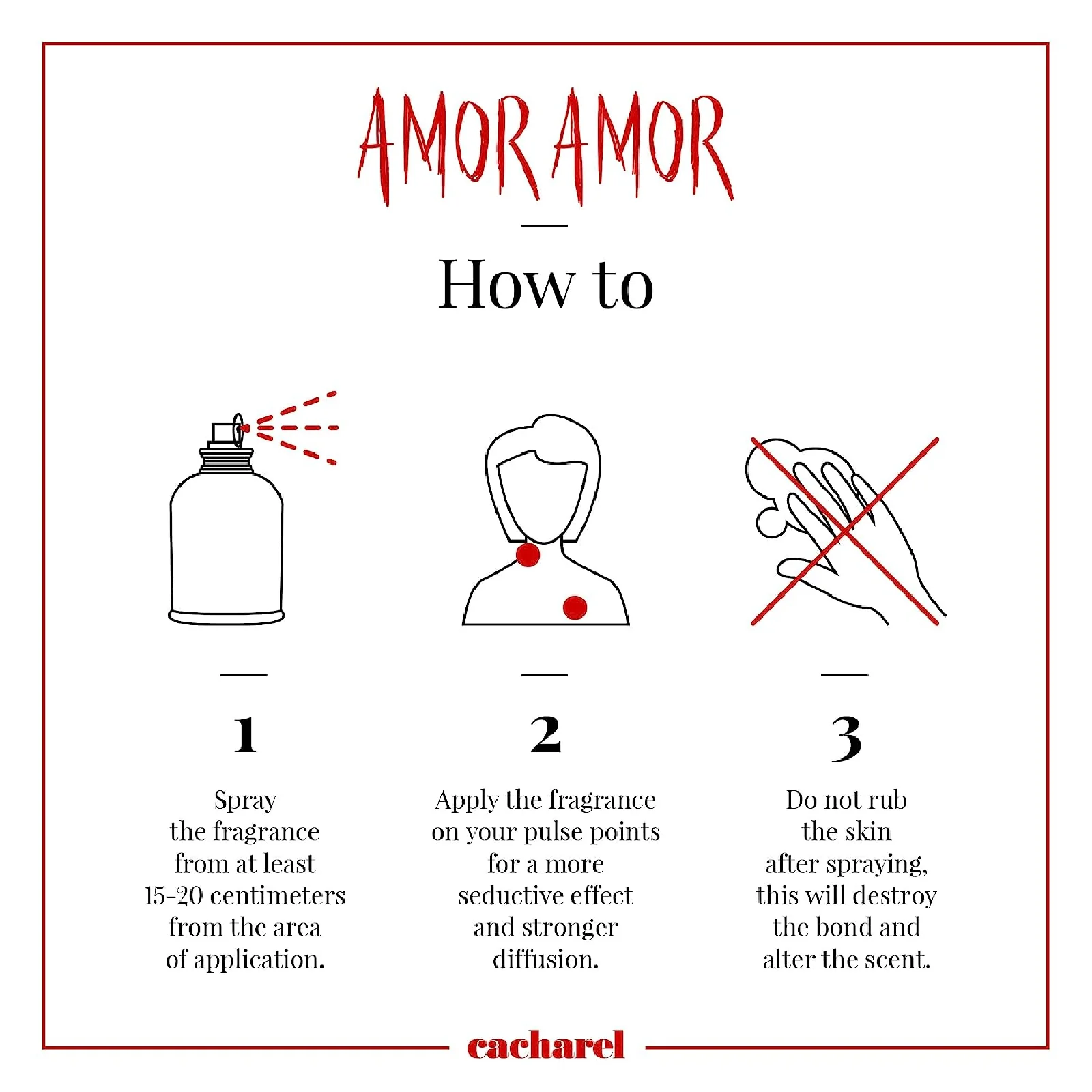Cacharel Amor Amor Eau de Toilette for Women - Image 10