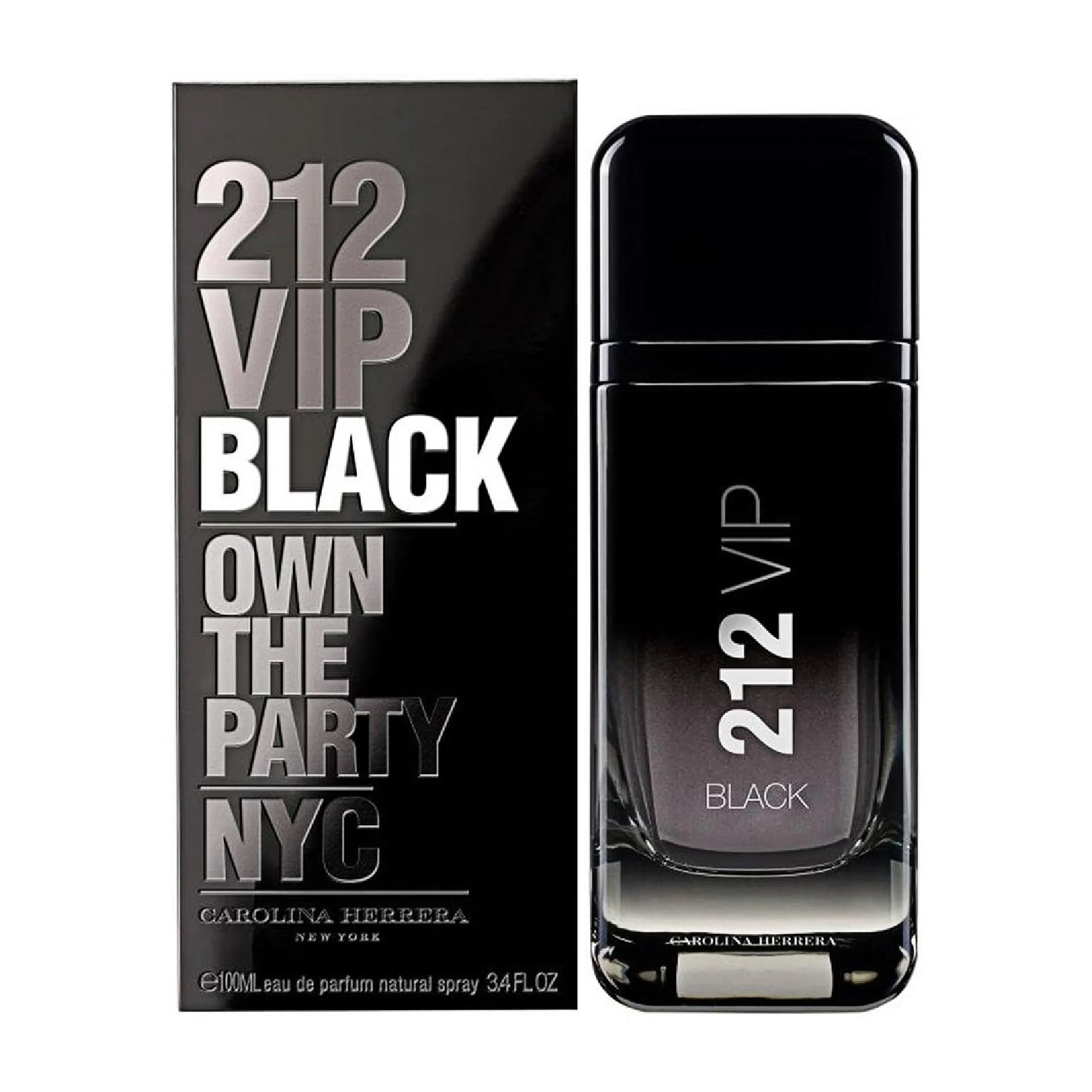 Carolina Herrera 212 Vip Black Eau de Parfum for Men - Image 2