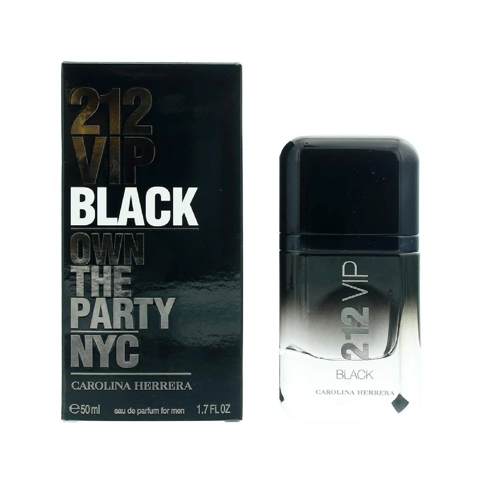 Carolina Herrera 212 Vip Black Eau de Parfum for Men - Image 4
