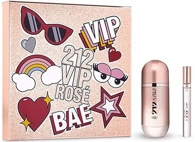 Carolina Herrera 212 Vip Rose Gift Set for Women - Image 2