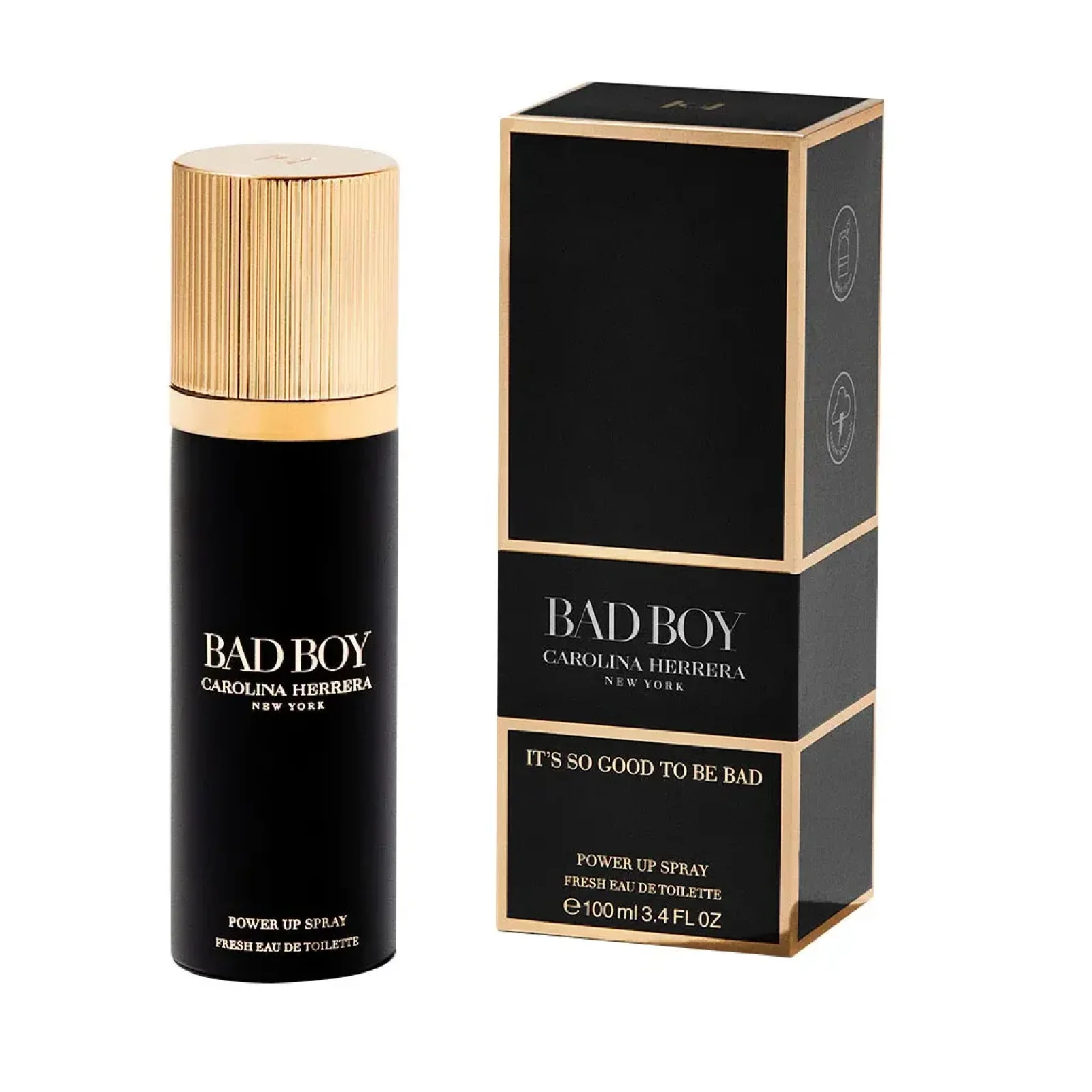 Carolina Herrera Bad Boy Body Spray for Men - Image 2