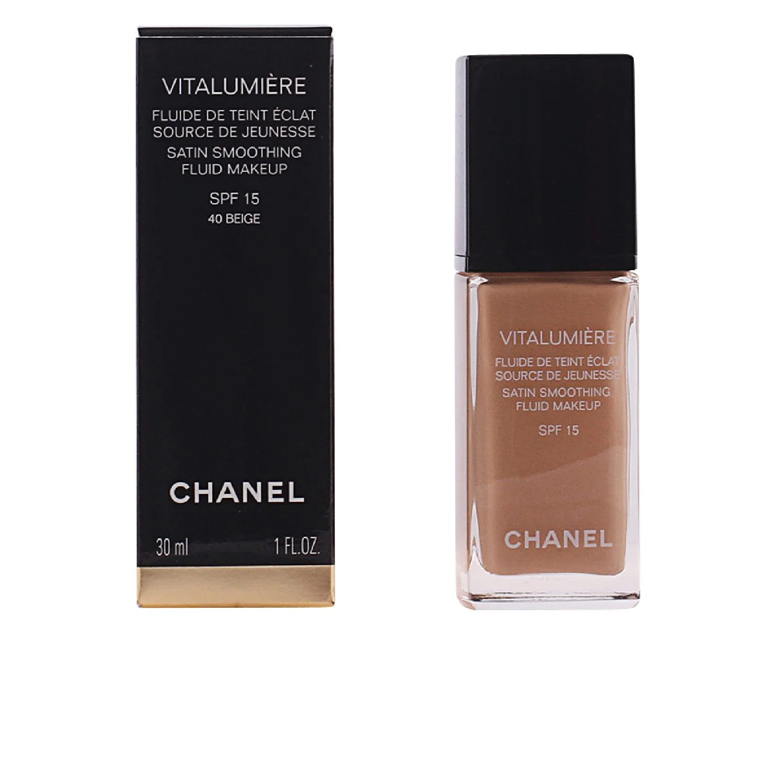 Chanel Vitalumiere Satin Smoothing Fluid Makeup for Women - Image 2