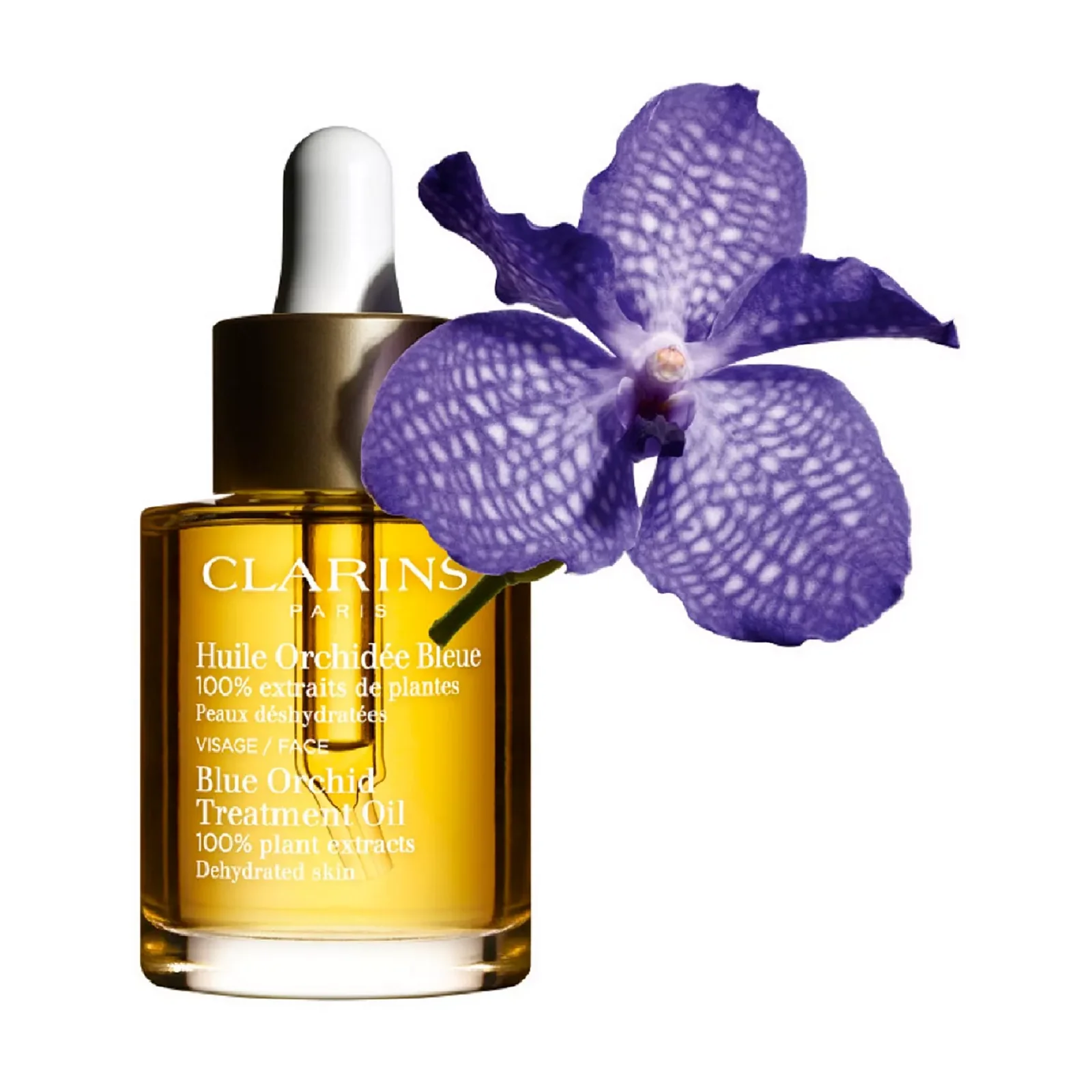 Clarins Blue Orchid Treatment Oil for Women - Image 4