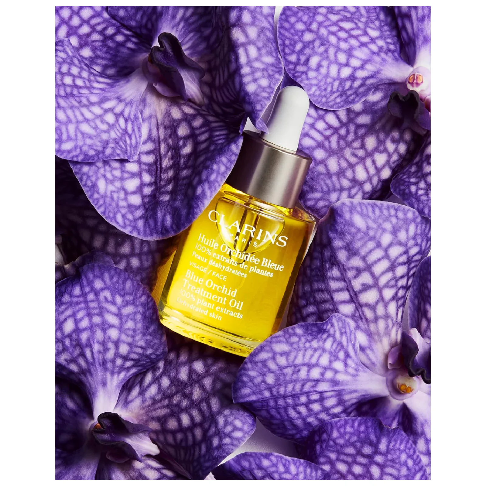 Clarins Blue Orchid Treatment Oil for Women - Image 7