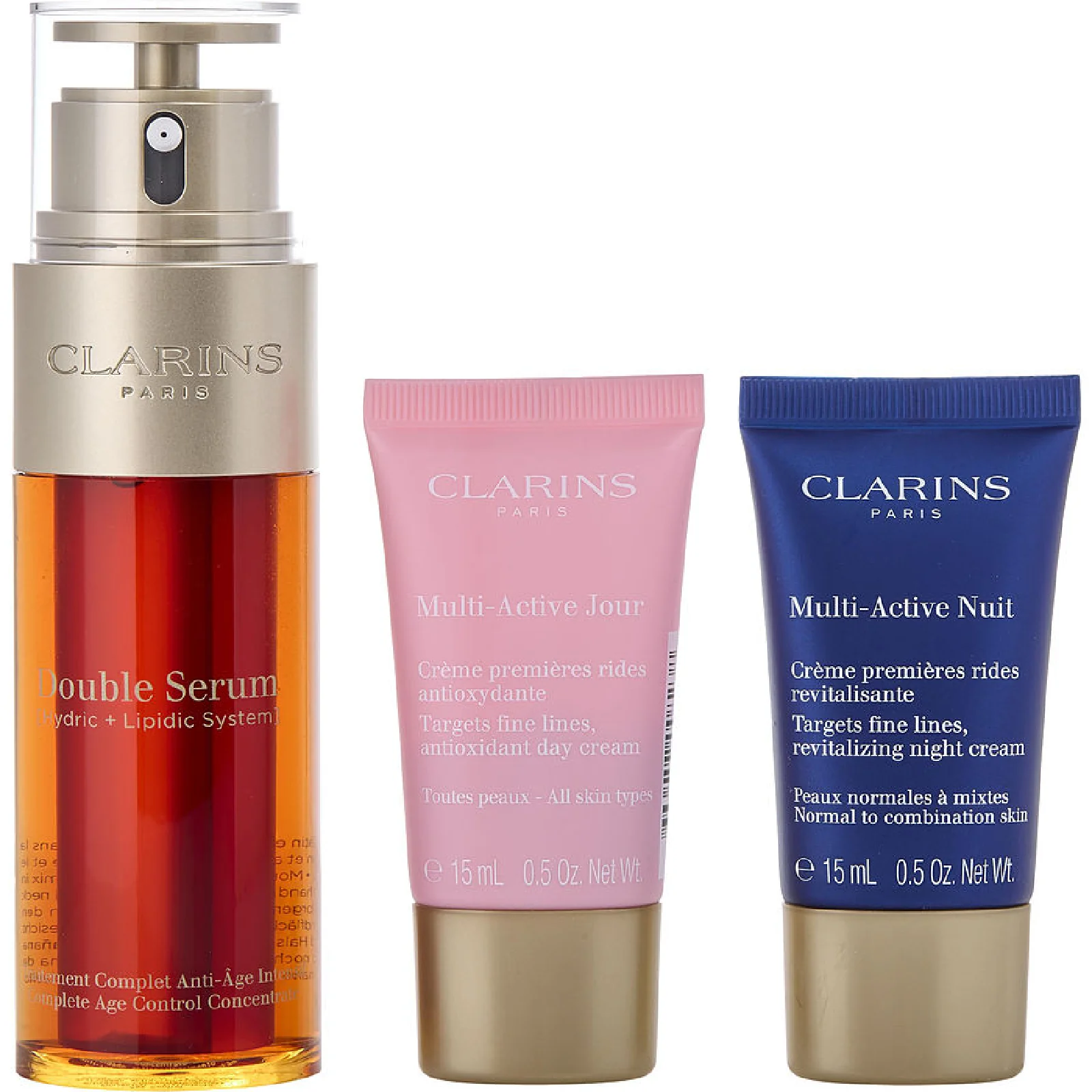 Clarins Double Serum & Multi Active Gift Set for Women