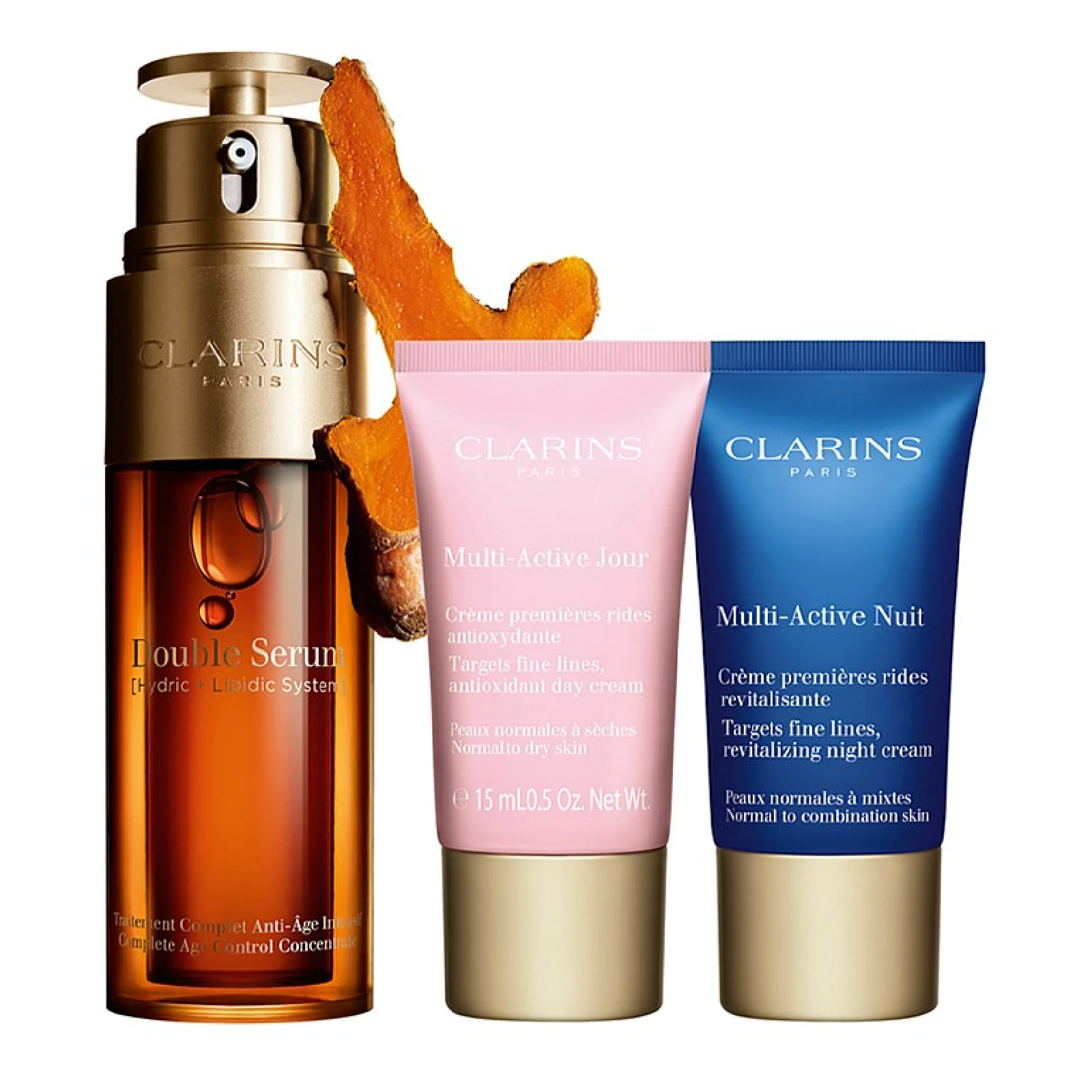 Clarins Double Serum & Multi Active Gift Set for Women - Image 3